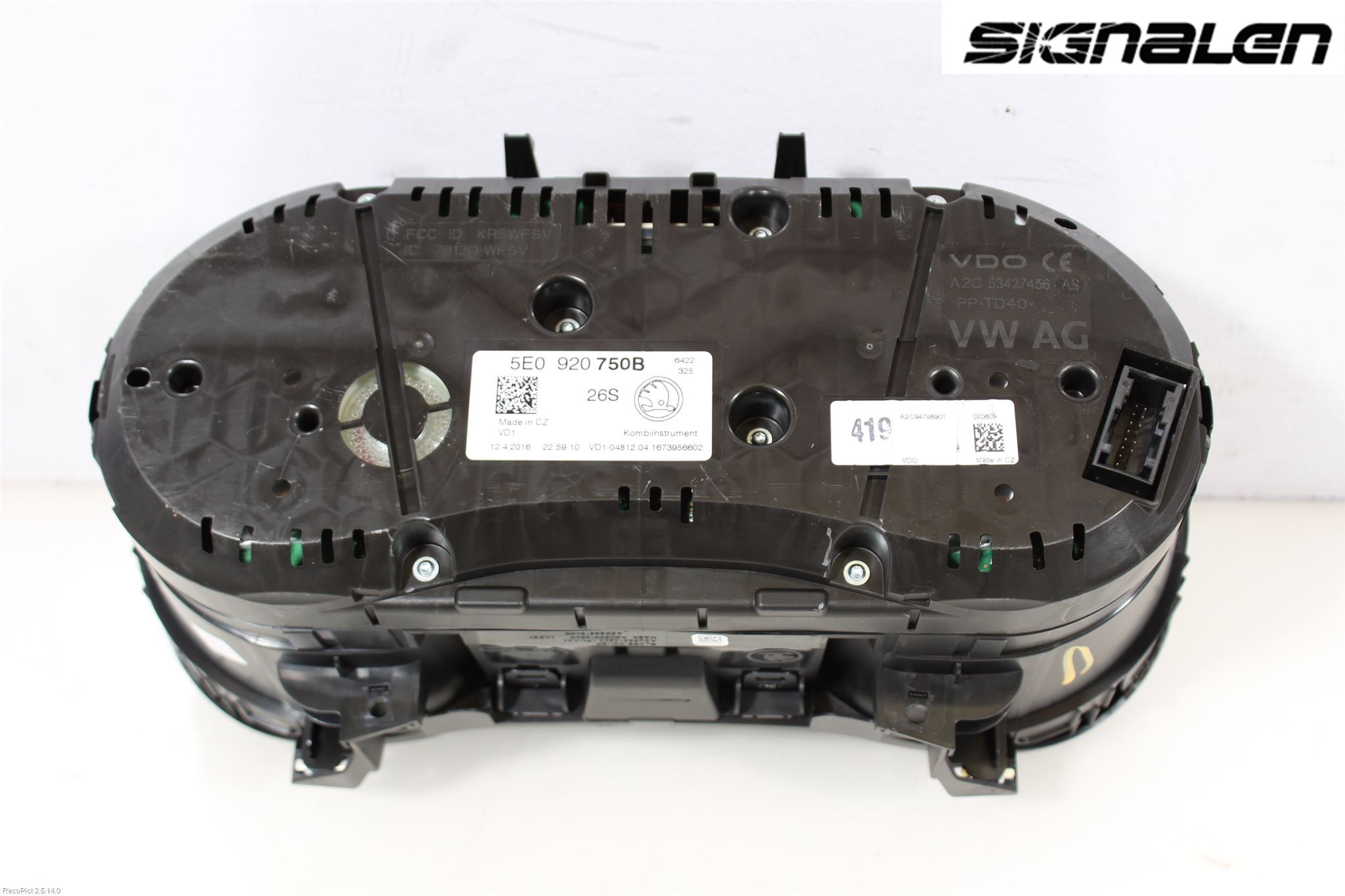 Skoda OCTAVIA (5E) 13-20 Instrument Komb