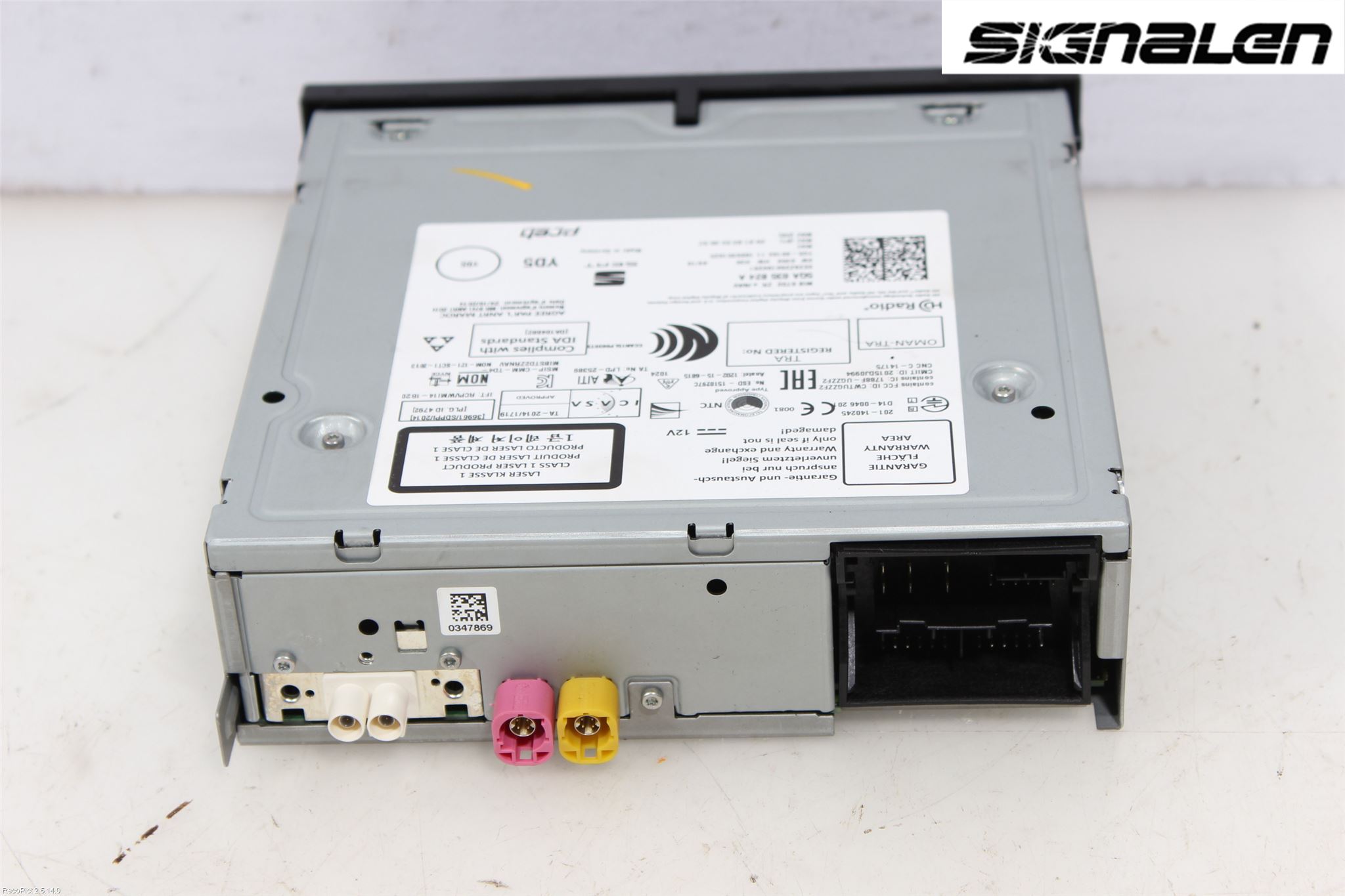 Seat IBIZA V 17-20 Radio