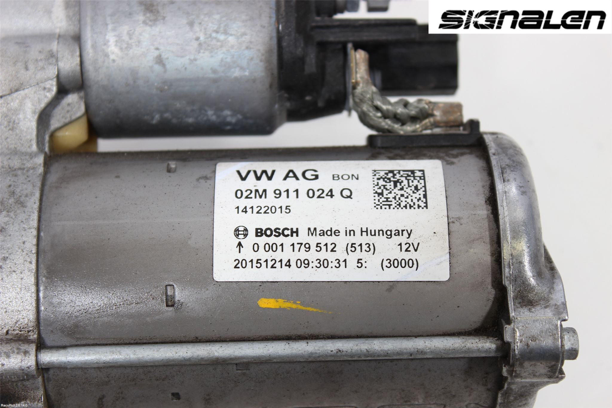 Skoda RAPID Startmotor