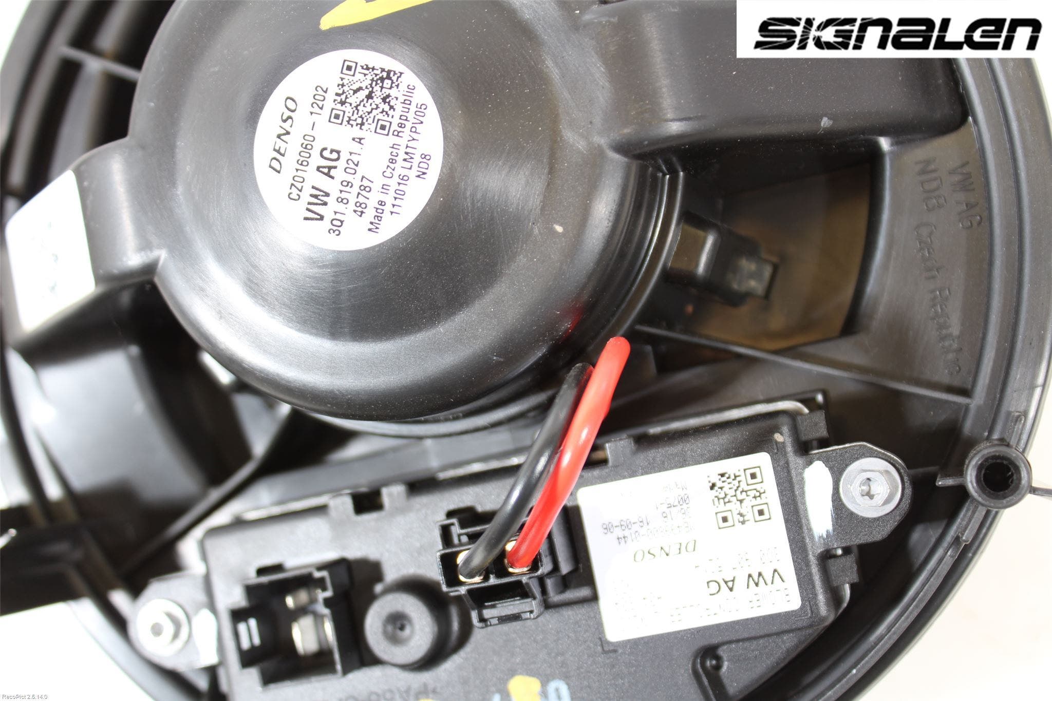 Volkswagen VW PASSAT 15-19 Värmefläkt