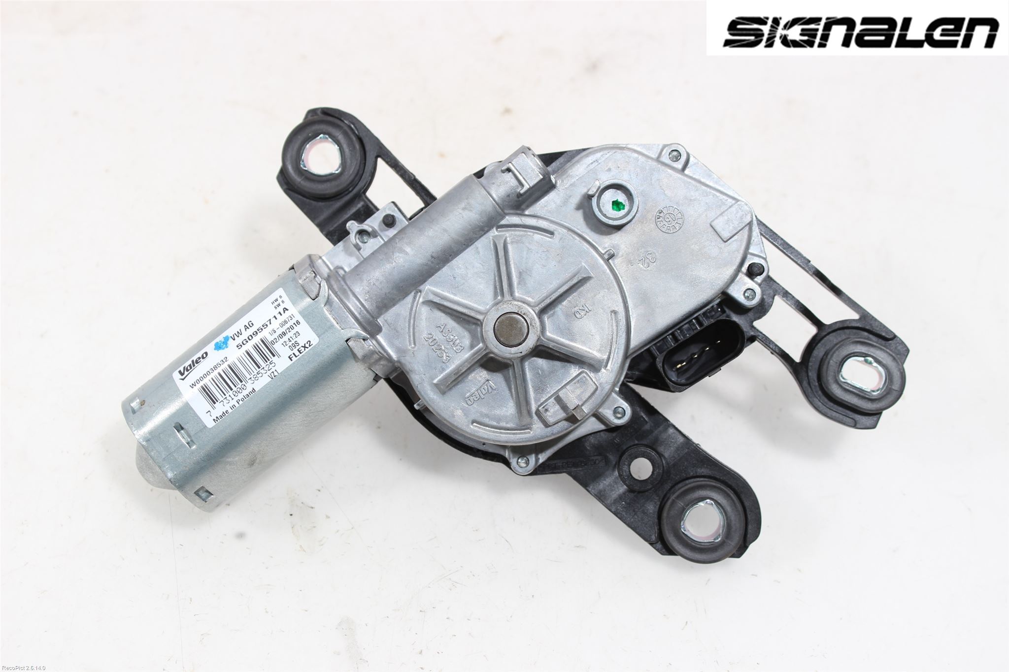 Volkswagen VW GOLF / E-GOLF VII 13-20 Torkarmotor Baklucka