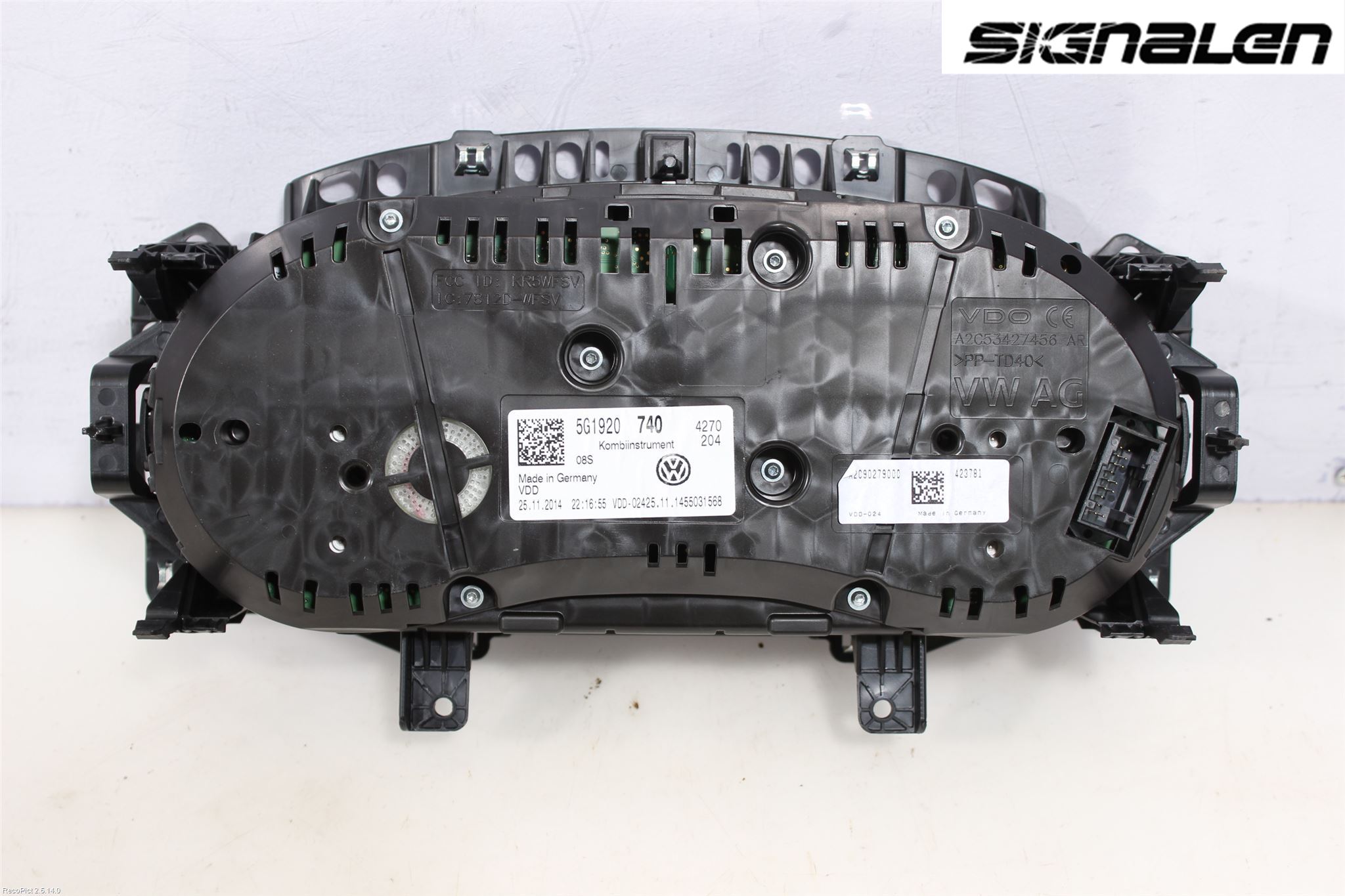 Volkswagen VW GOLF / E-GOLF VII 13-20 Instrument Komb
