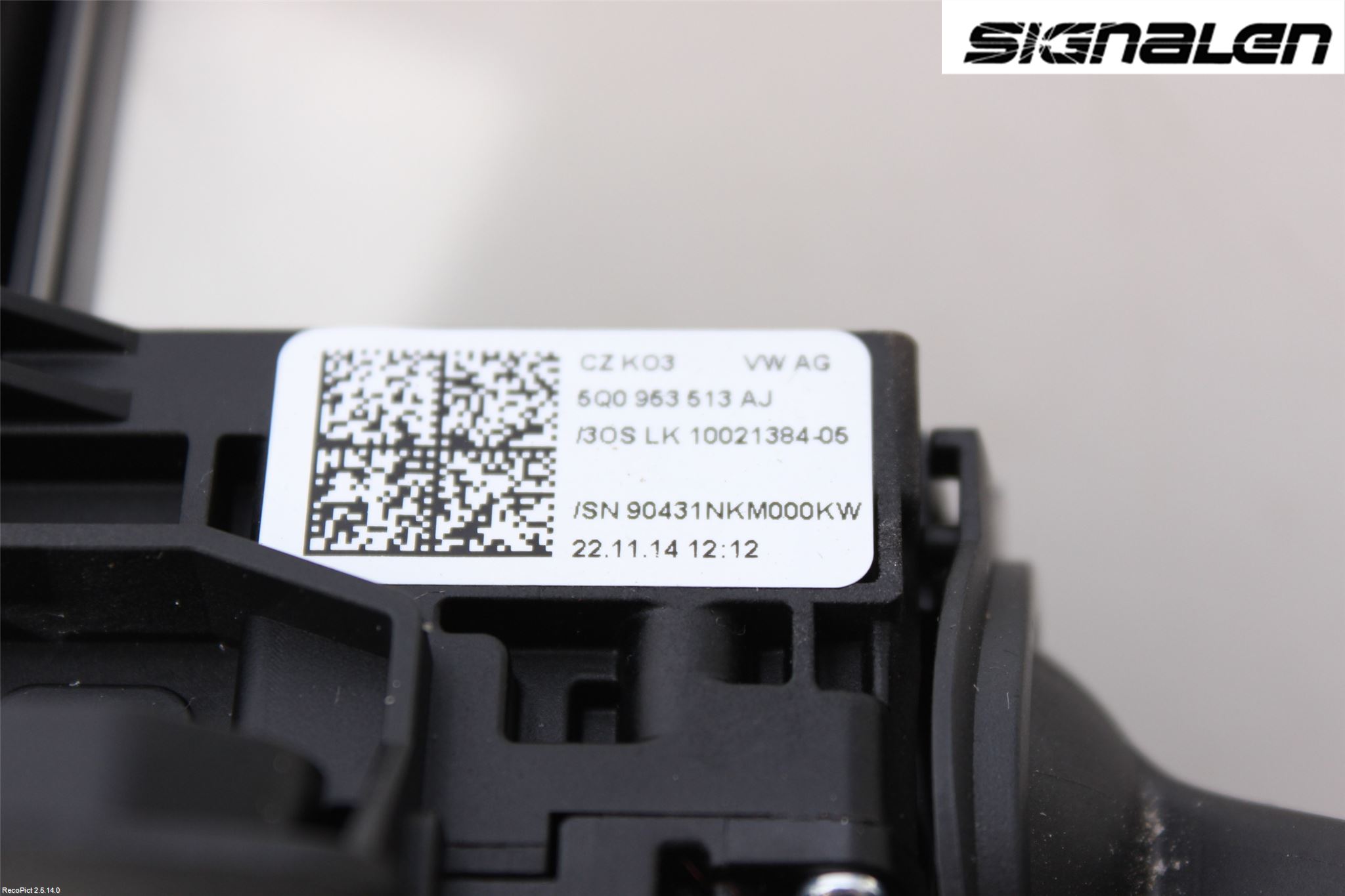 Volkswagen VW GOLF / E-GOLF VII 13-20 Spakcentral