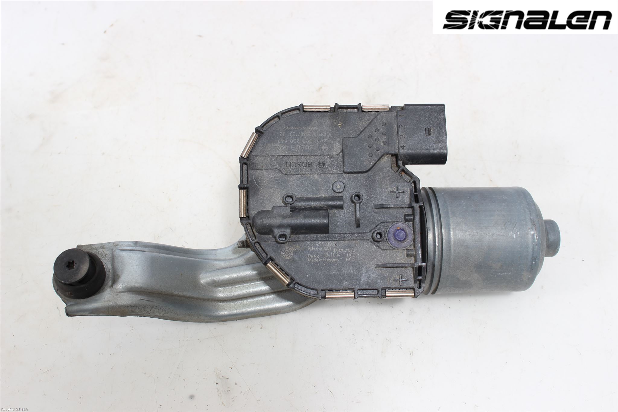 Volkswagen VW GOLF / E-GOLF VII 13-20 Torkarmotor Vindruta