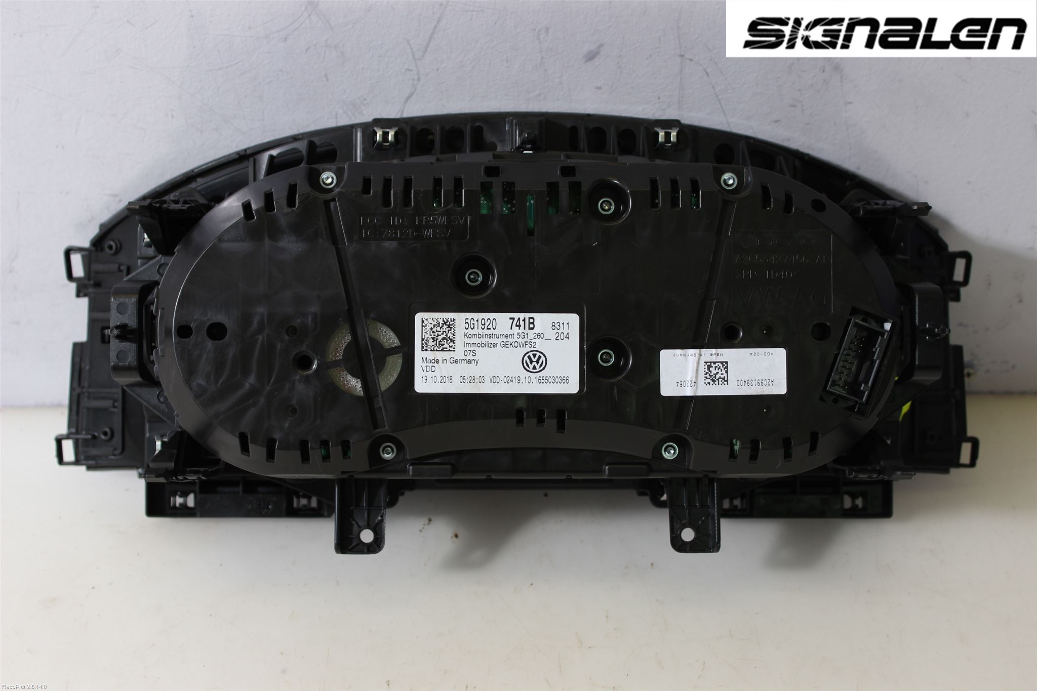 Volkswagen VW GOLF / E-GOLF VII 13-20 Instrument Komb