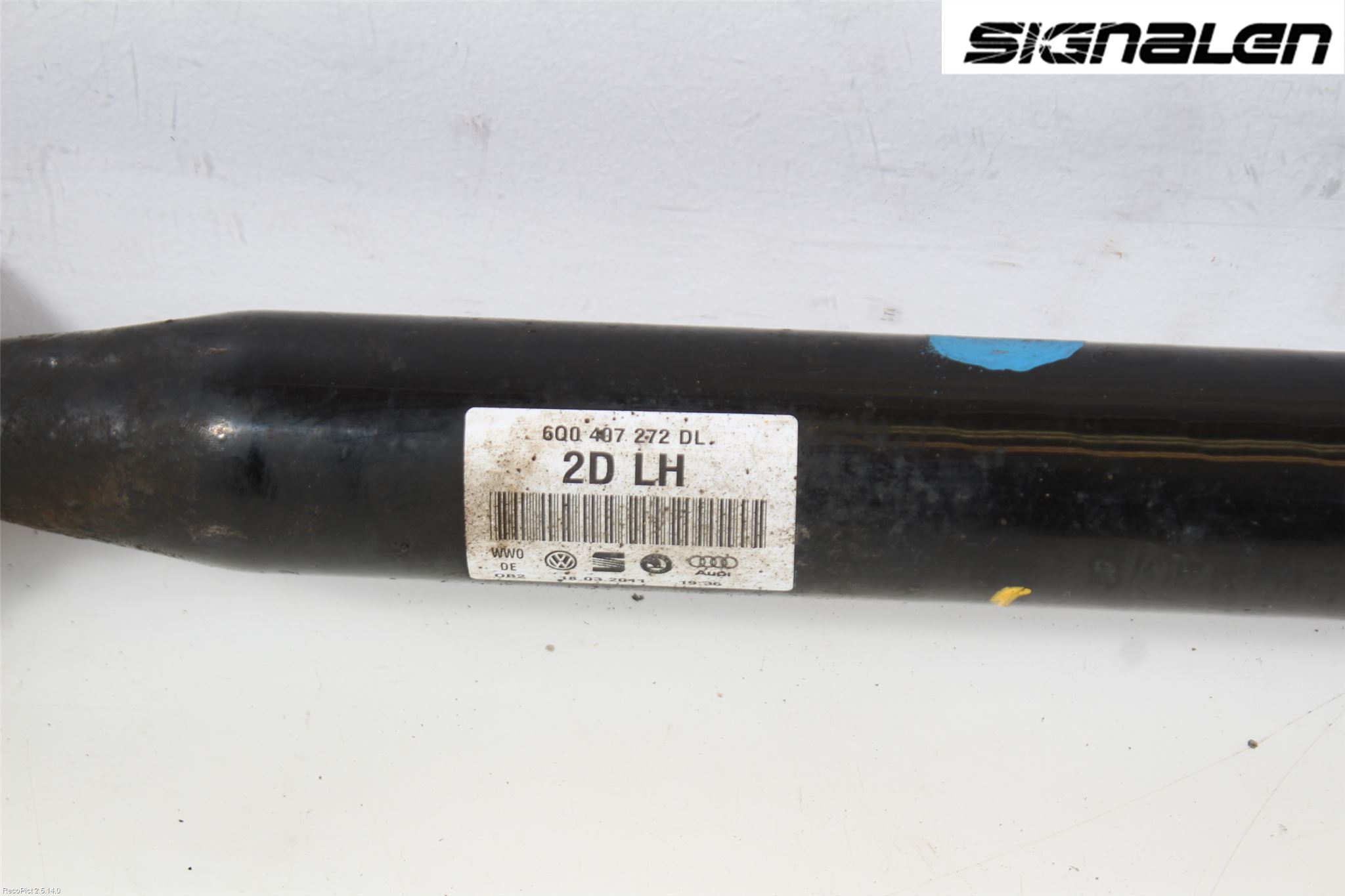 Skoda FABIA 07-14 Drivaxel Fram Höger