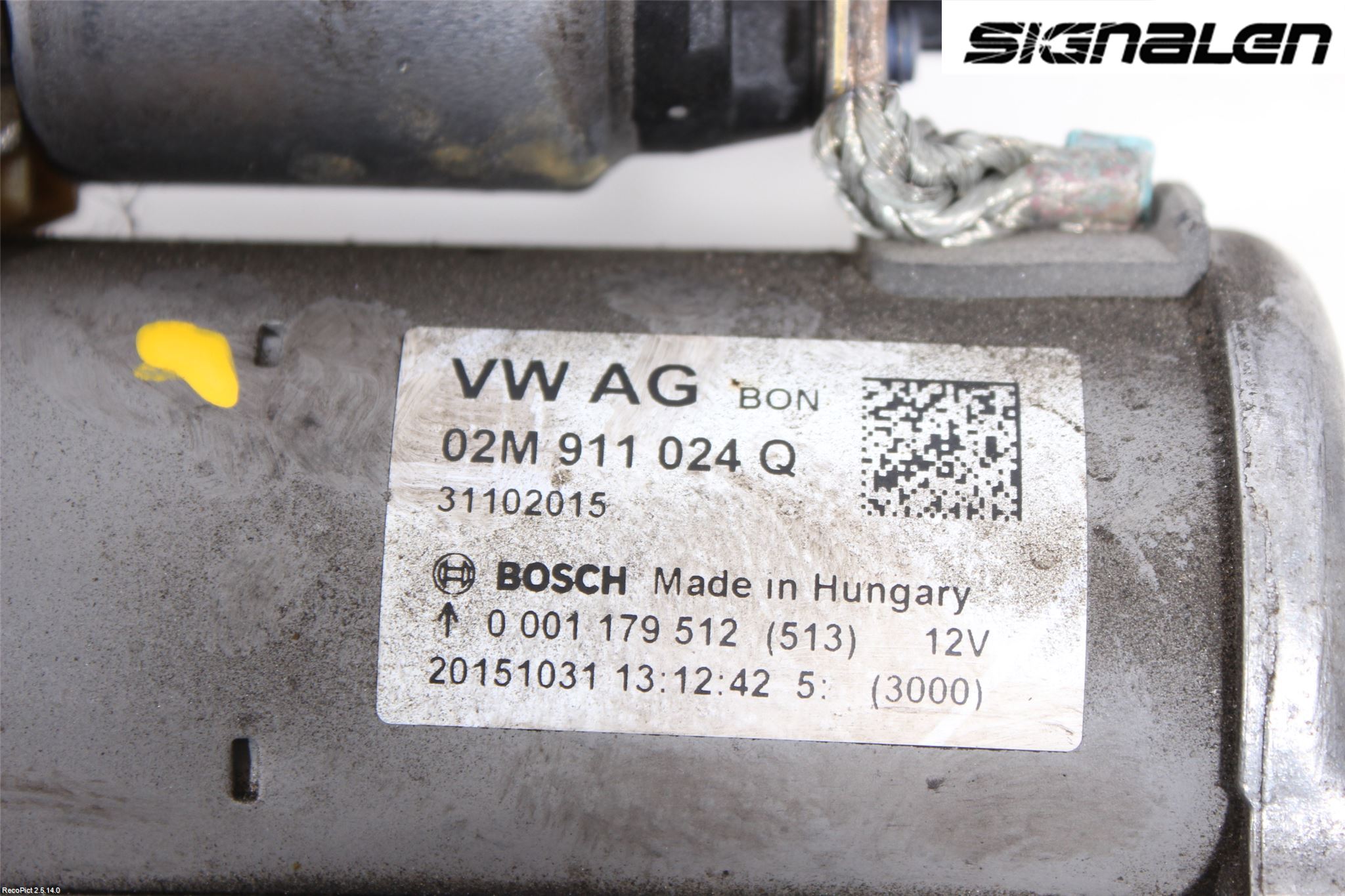 Volkswagen VW POLO 10-17 Startmotor