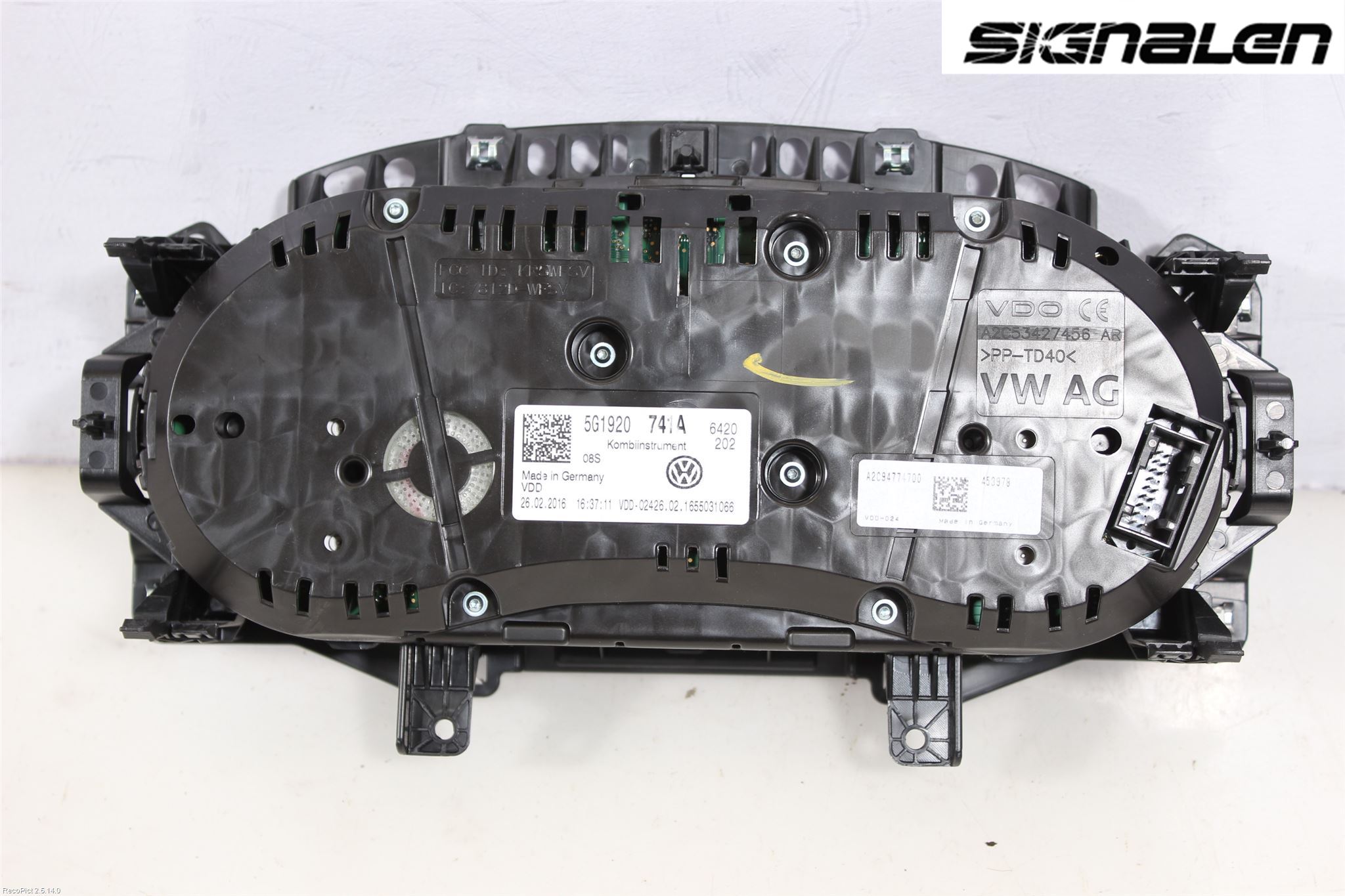 Volkswagen VW GOLF / E-GOLF VII 13-20 Instrument Komb