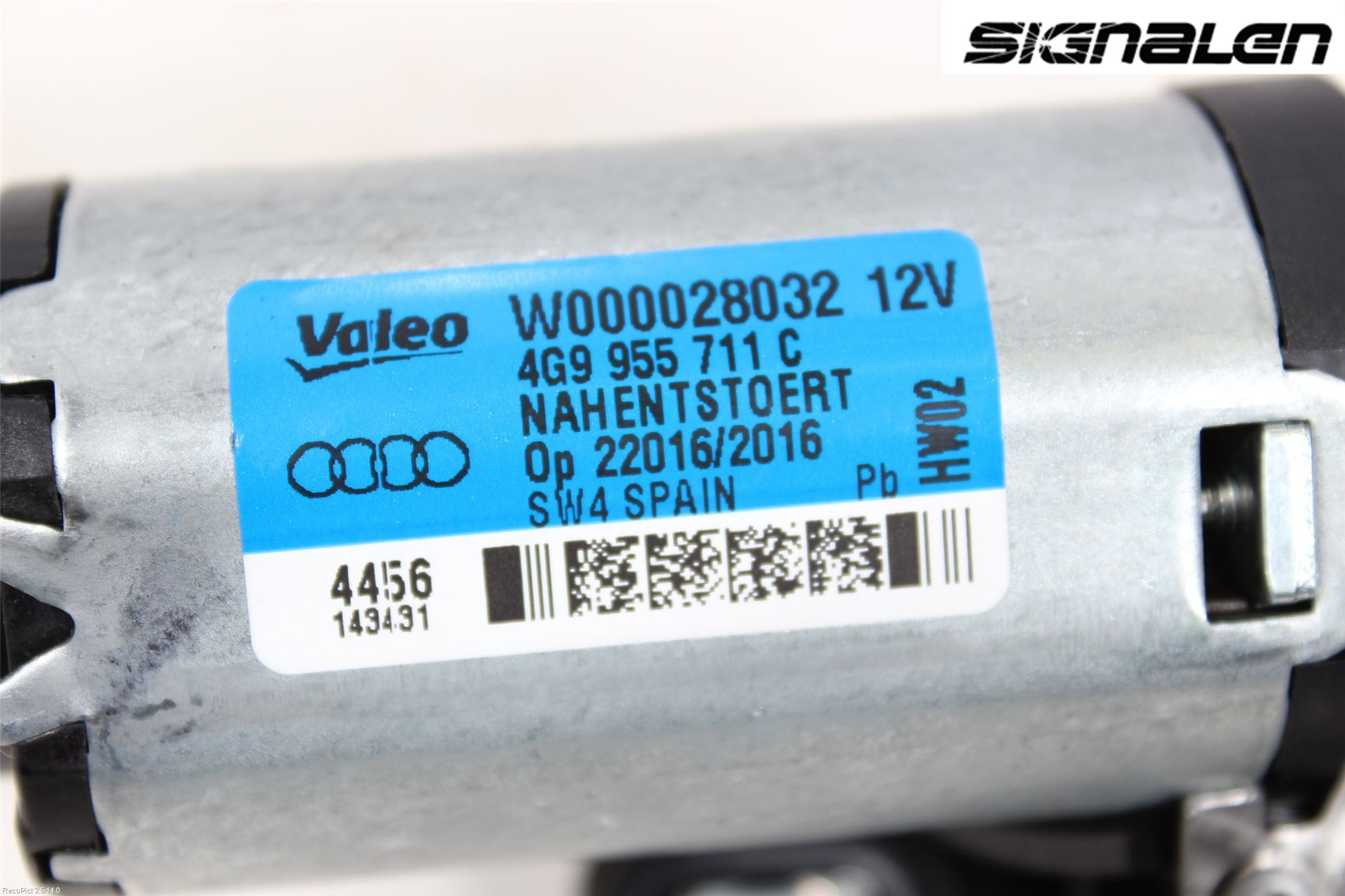 Audi A6 ALLROAD 12-18 Torkarmotor Baklucka