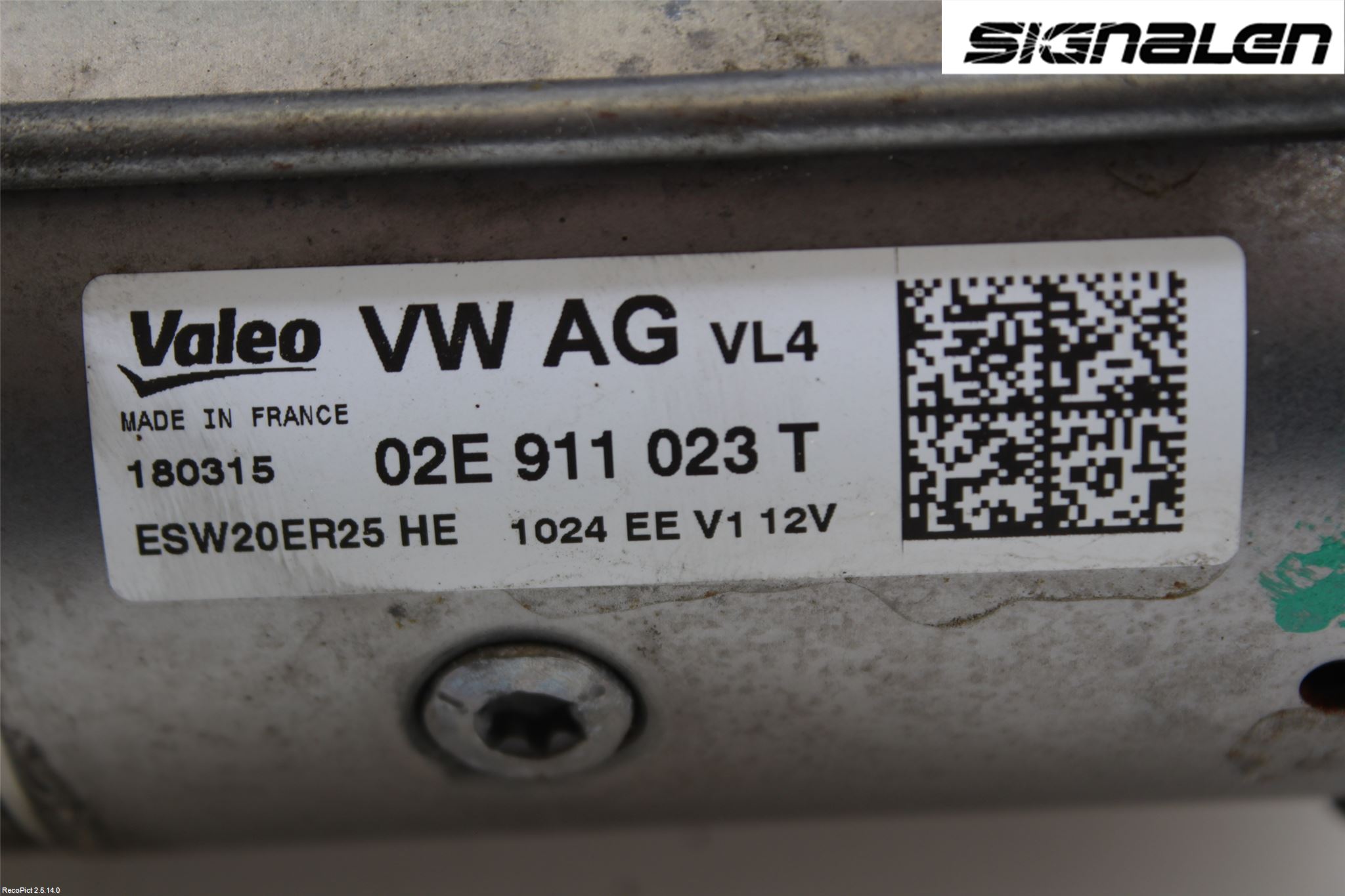 Volkswagen VW PASSAT 15-19 Startmotor Diesel