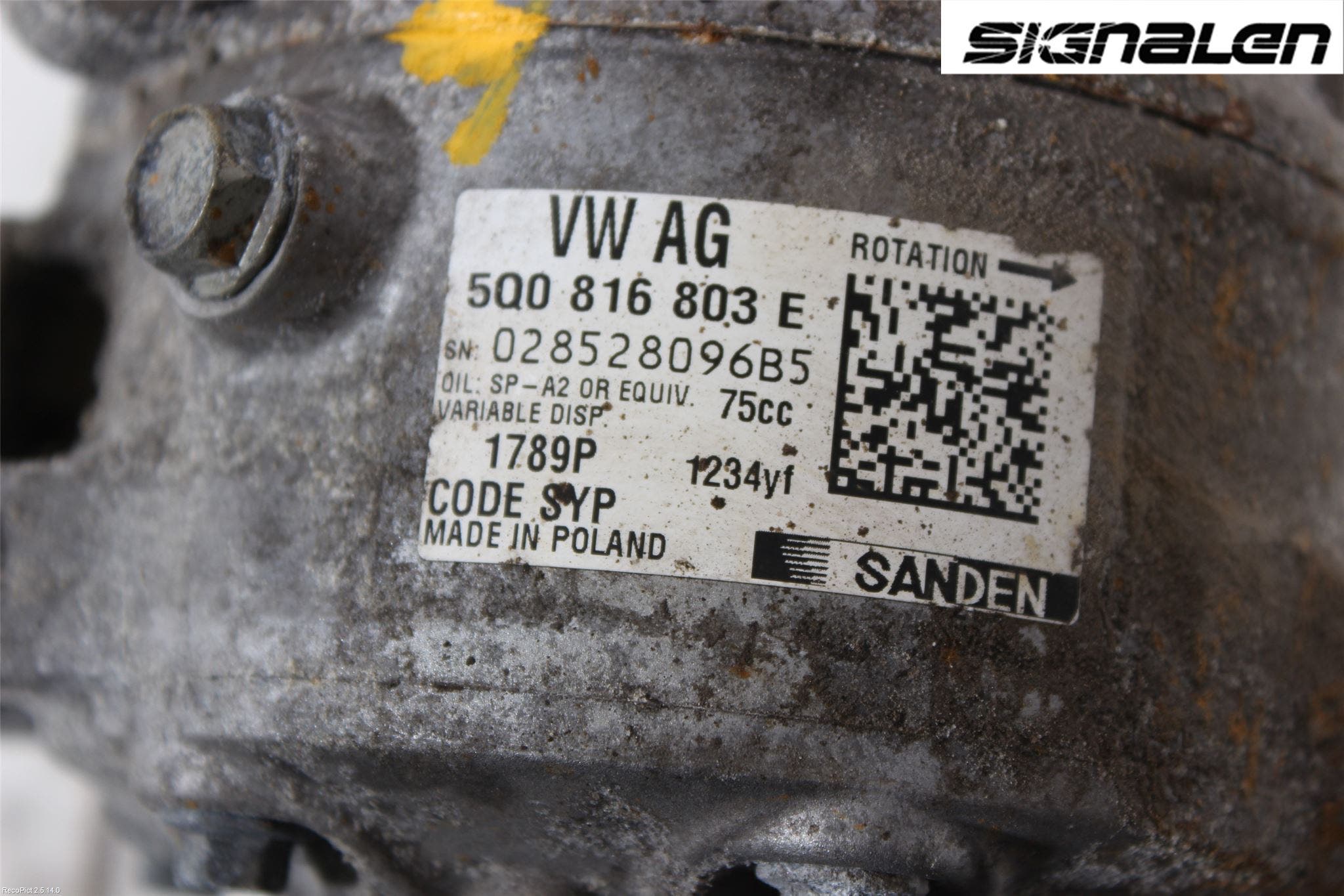Skoda FABIA 15-21 Ac Kompressor