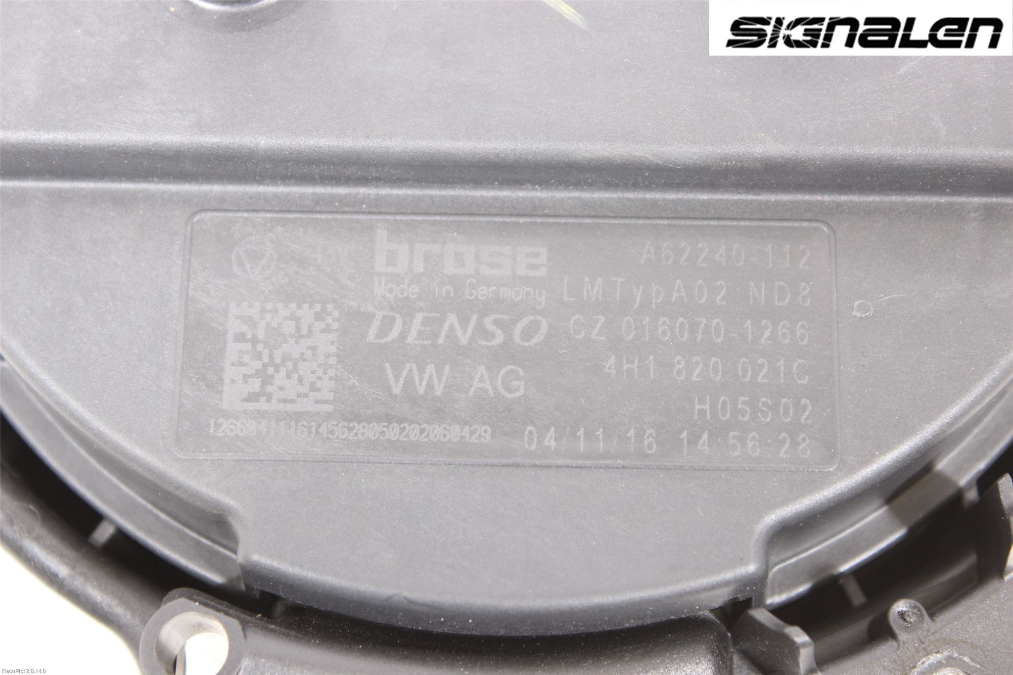 Audi A6 ALLROAD 12-18 Värmefläkt