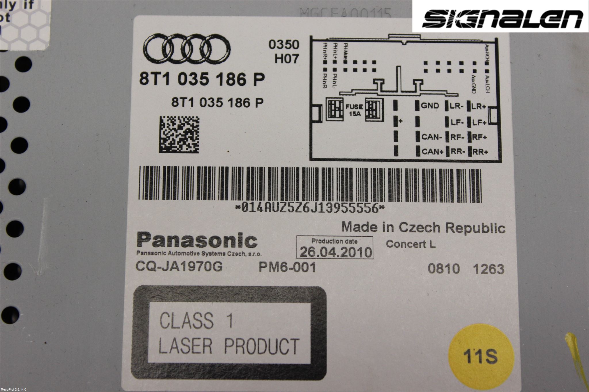 Audi A4/S4 08-11 Radio