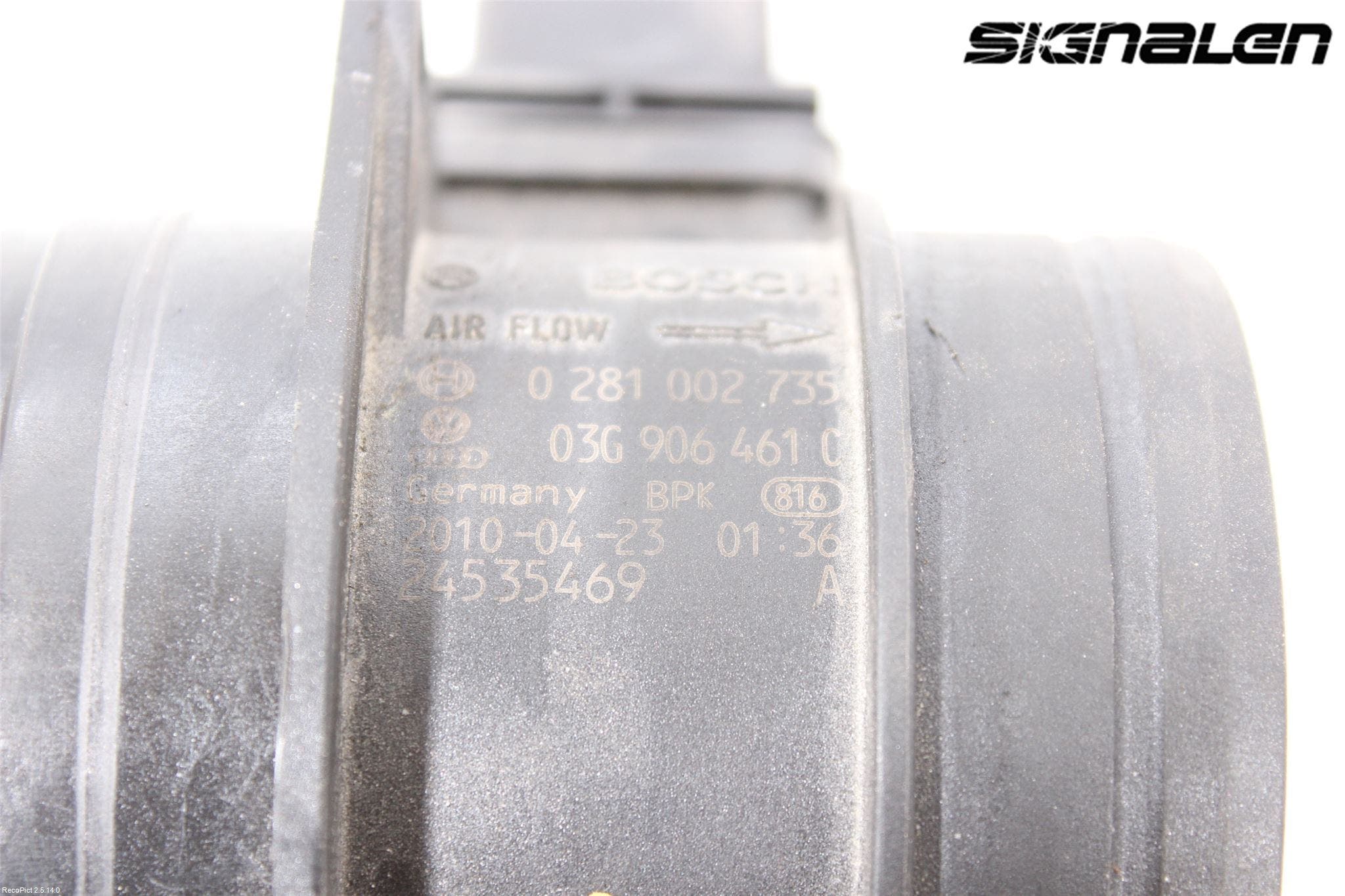 Audi A4/S4 08-11 Injluftmassamätare