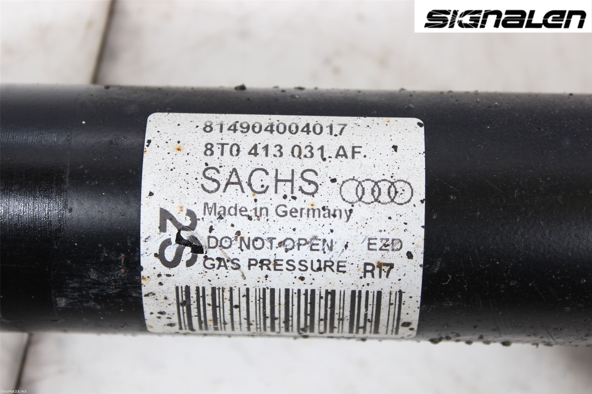 Audi A4/S4 08-11 Fjäderben Fram Höger