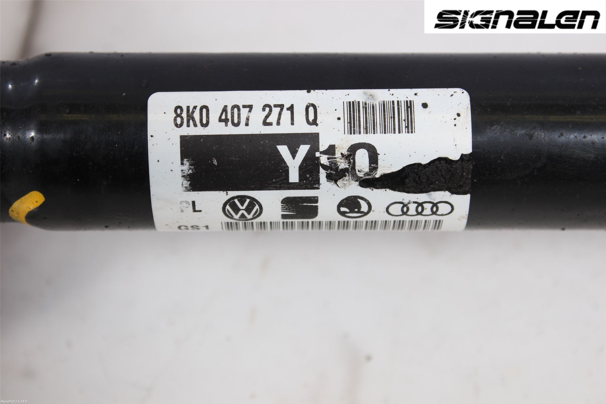 Audi A4/S4 08-11 Drivaxel Fram Vänster