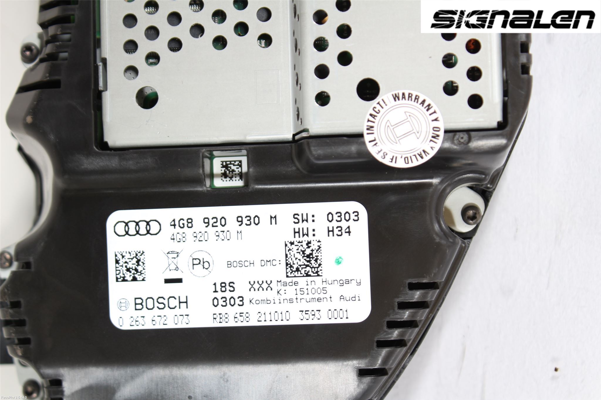 Audi A7/S7 4G 11-17 Instrument Komb
