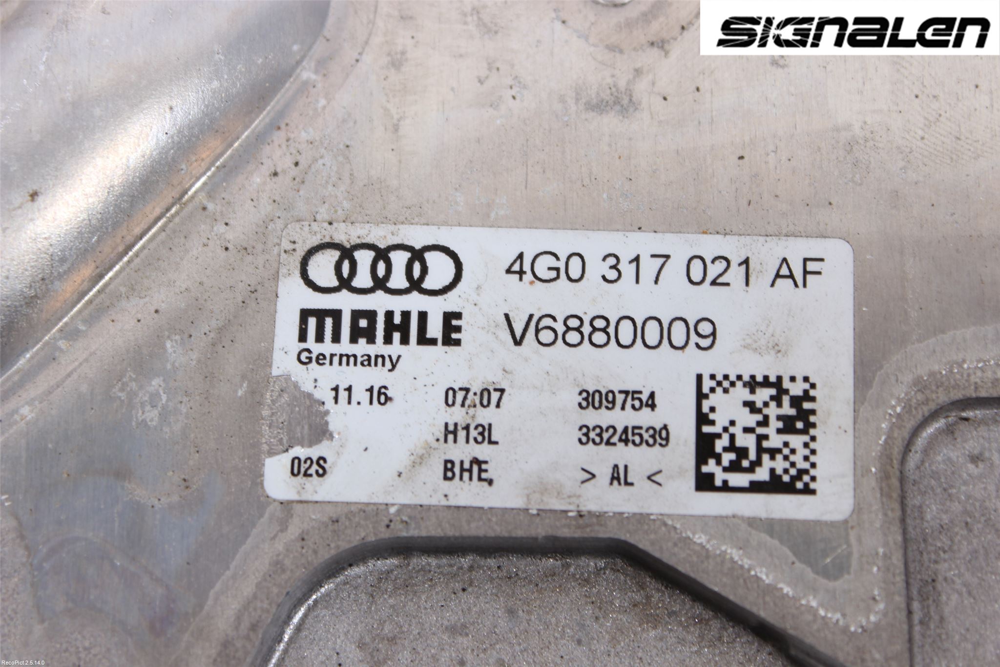 Audi A6 ALLROAD 12-18 Oljekylare Automat