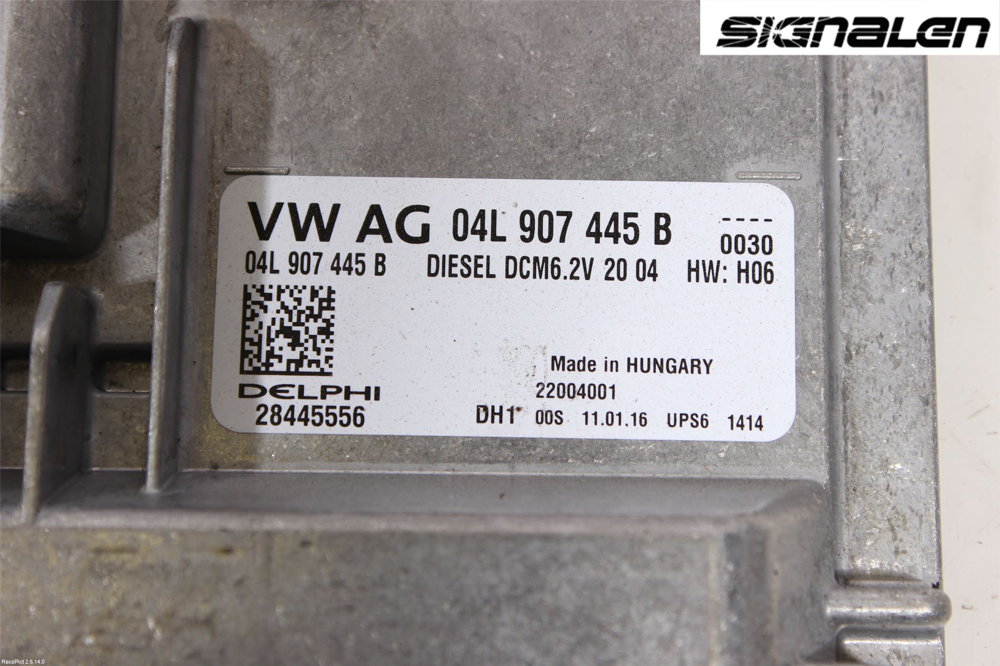 Volkswagen VW GOLF / E-GOLF VII 13-20 Styrenhet Insprut Bensin