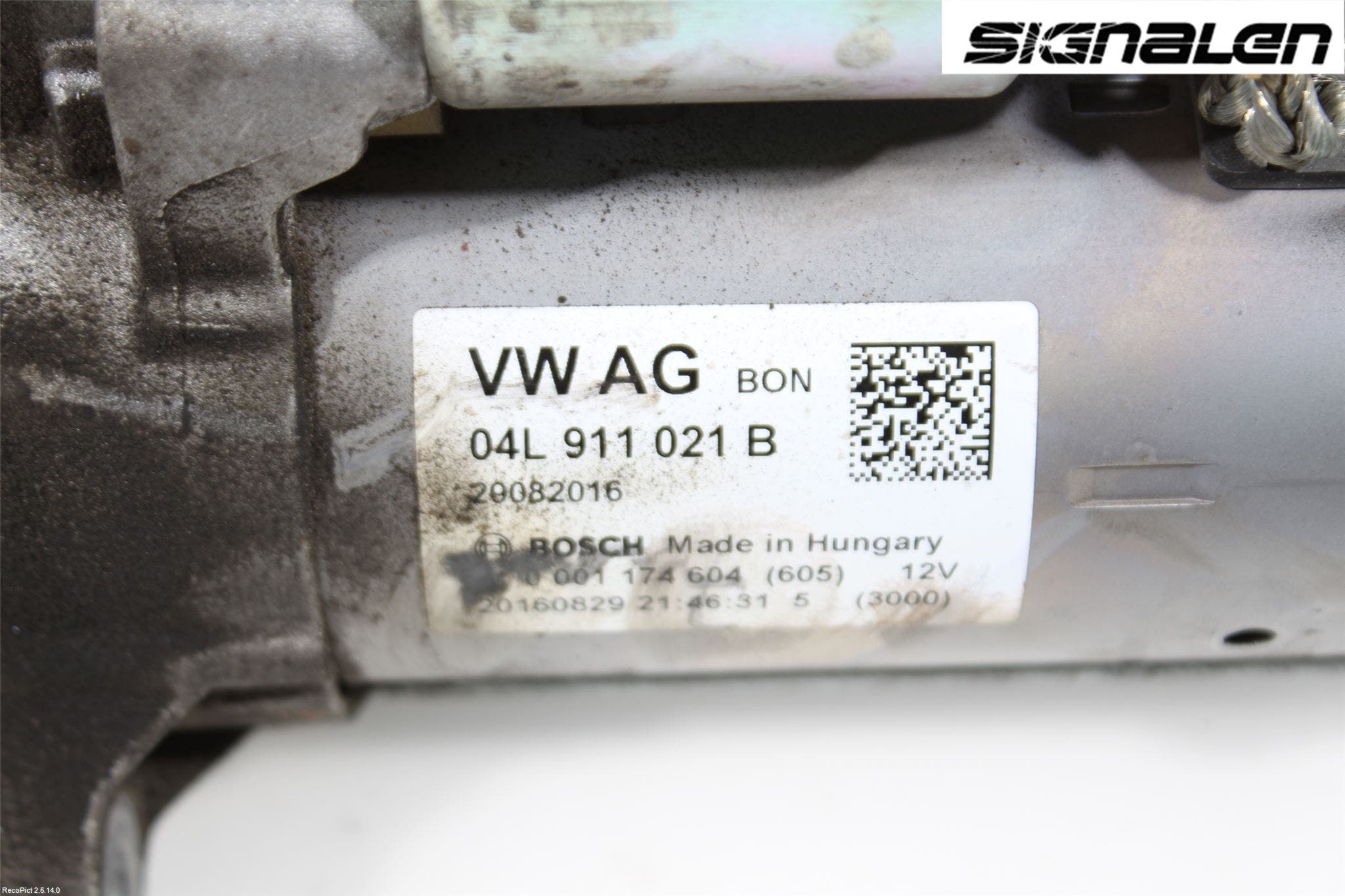 Audi A4/S4 B9 16-19 Startmotor Diesel