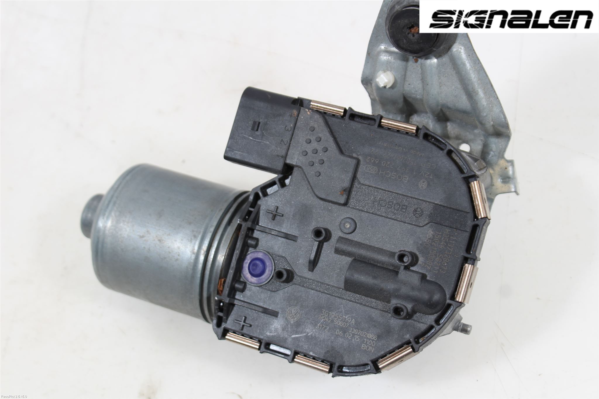 Volkswagen VW PASSAT 15-19 Torkarmotor Vindruta