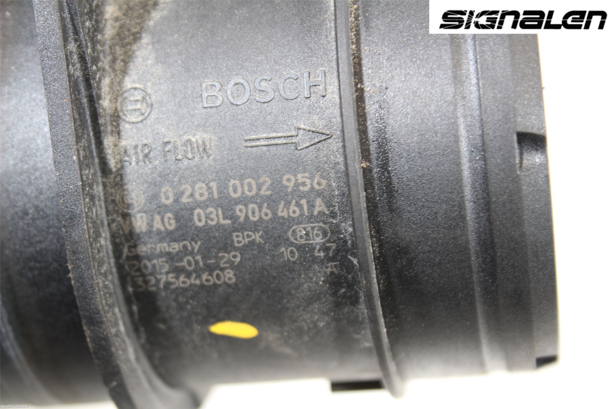 Volkswagen VW PASSAT 15-19 Injluftmassamätare