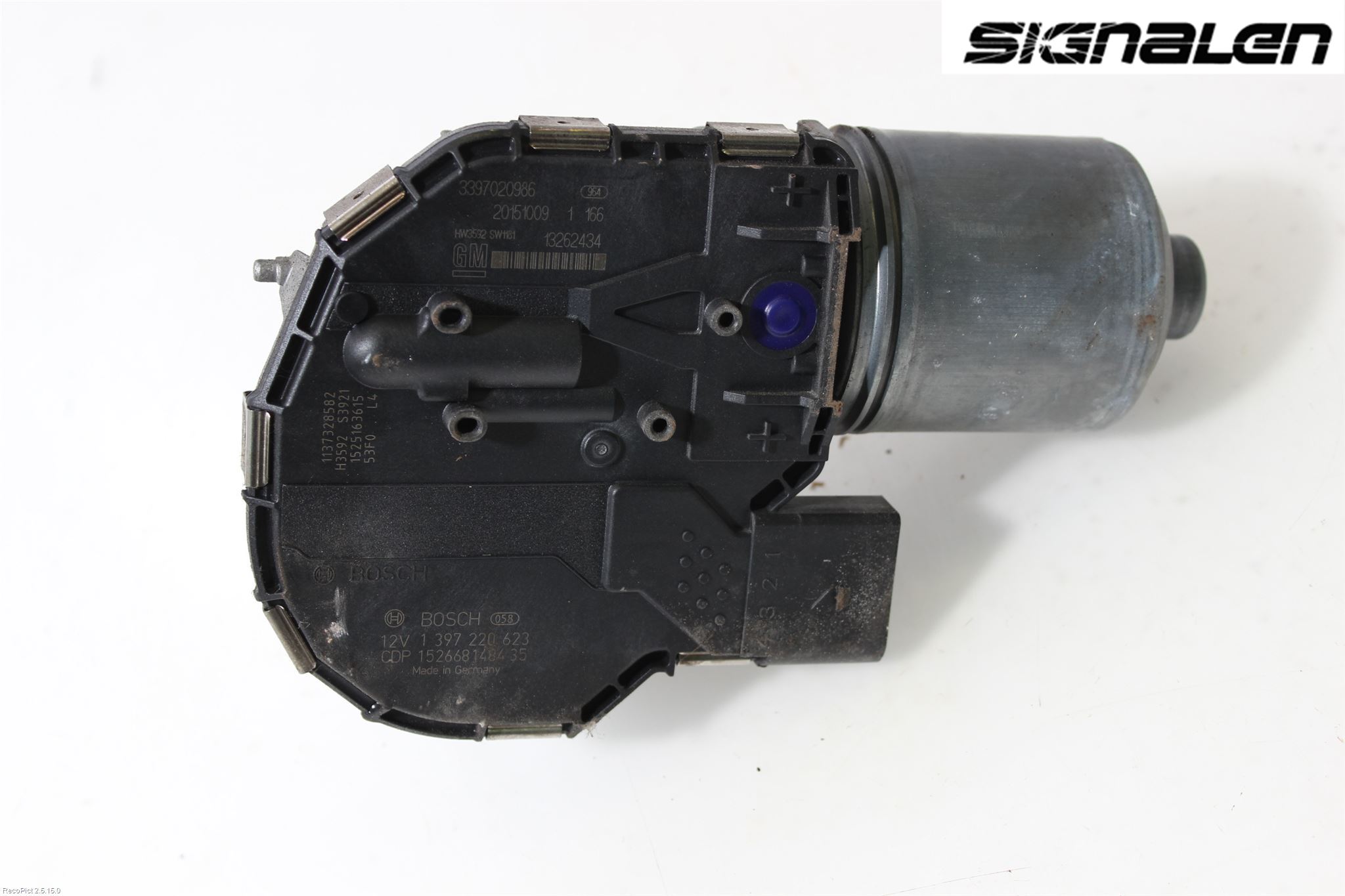 Opel ASTRA J 10-15 Torkarmotor Vindruta