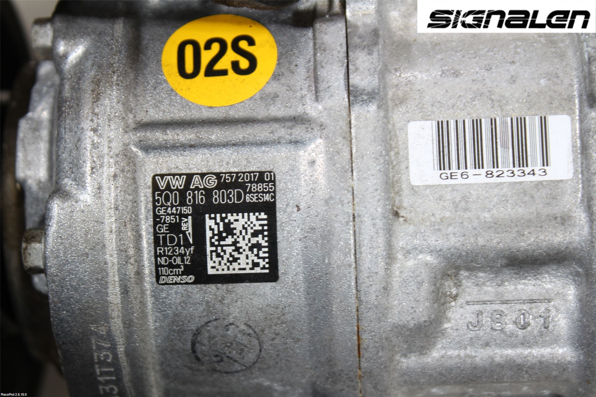 Skoda SUPERB 16-24 Ac Kompressor