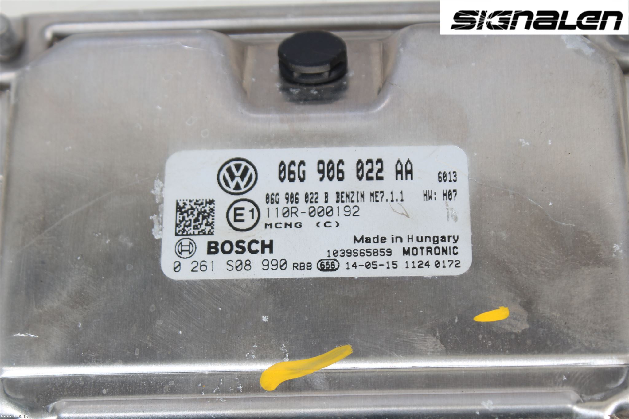 Volkswagen VW CADDY 11-15 Styrenhet Insprut Bensin