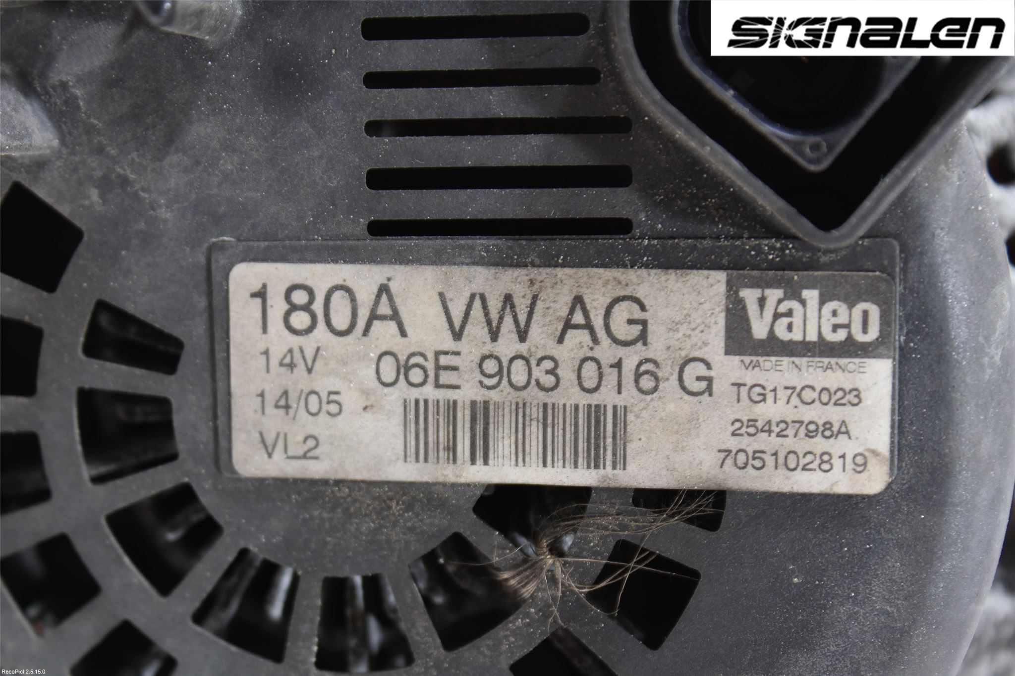 Audi A6/S6     05-11 Generator