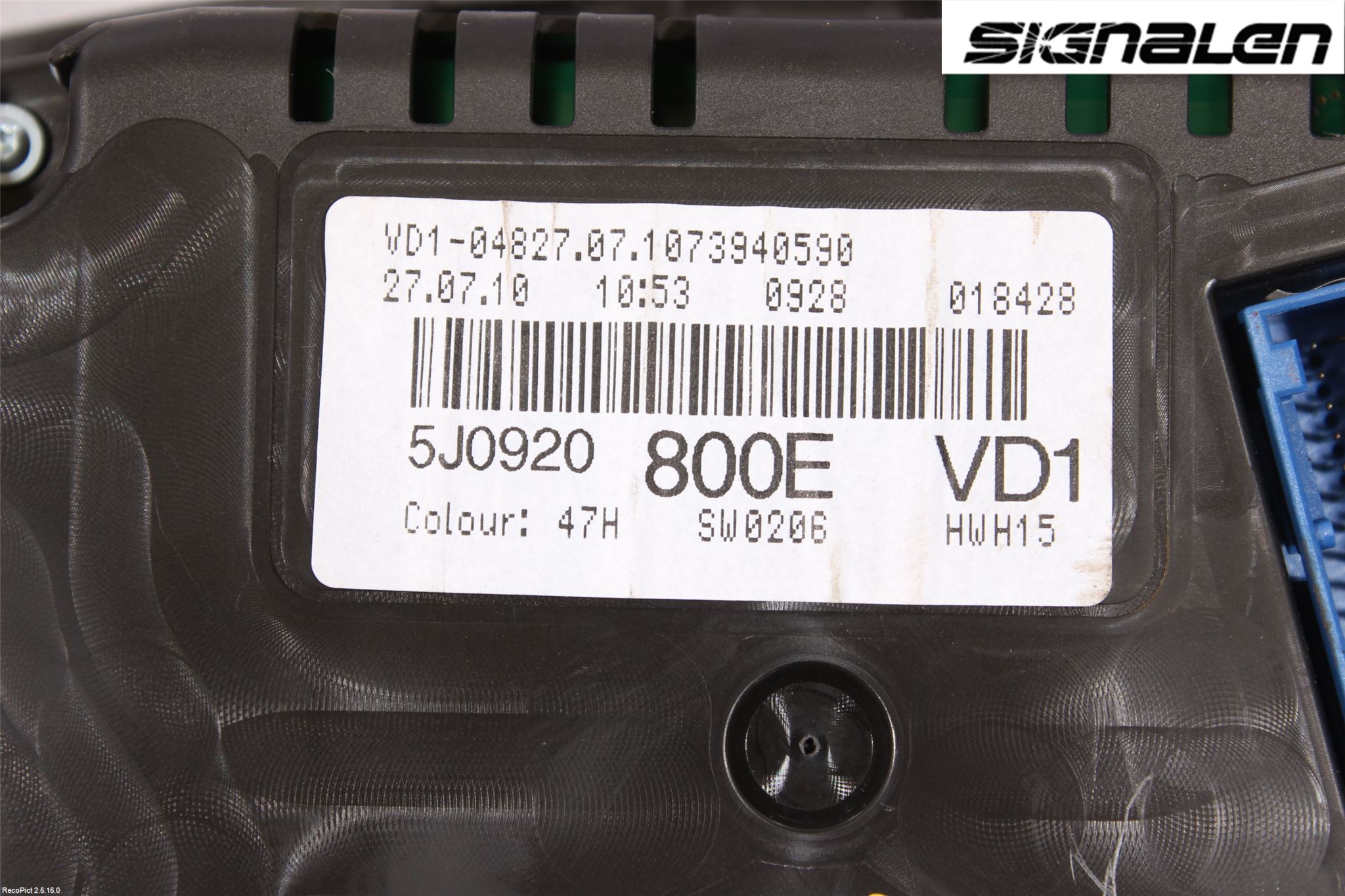 Skoda PRAKTIK Instrument Komb