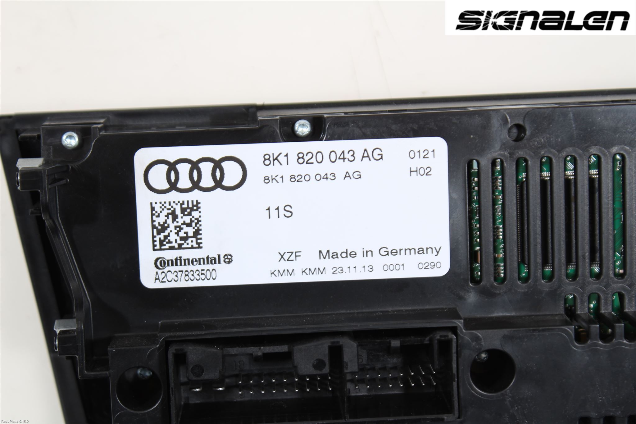 Audi A4 12-15 Ac Styrenhet Ac Manöveren