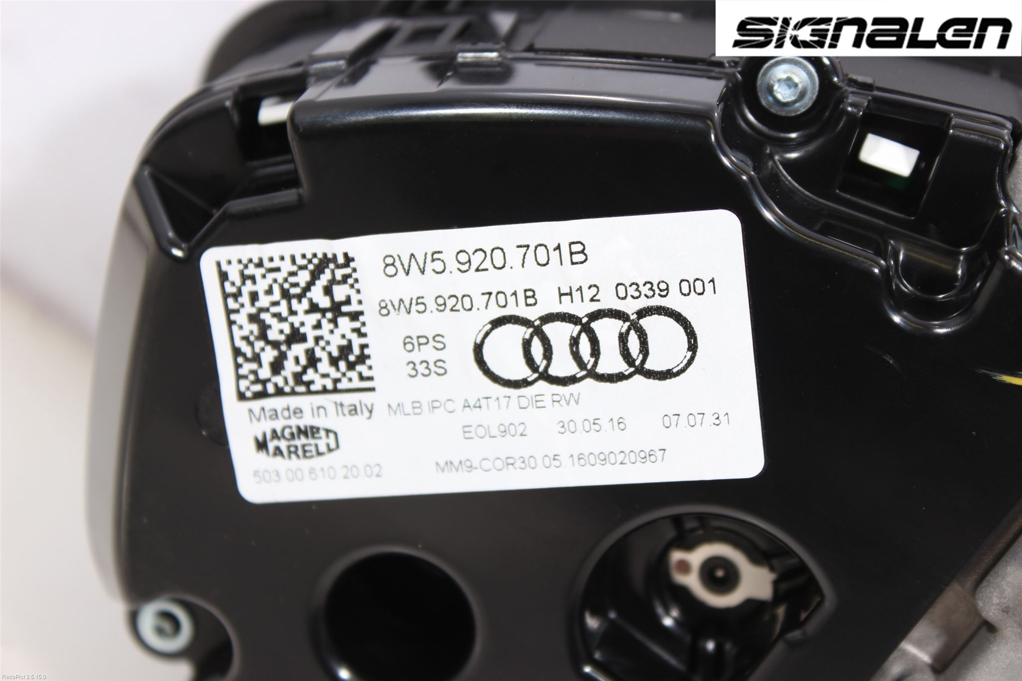 Audi A4/S4 B9 16-19 Instrument Komb