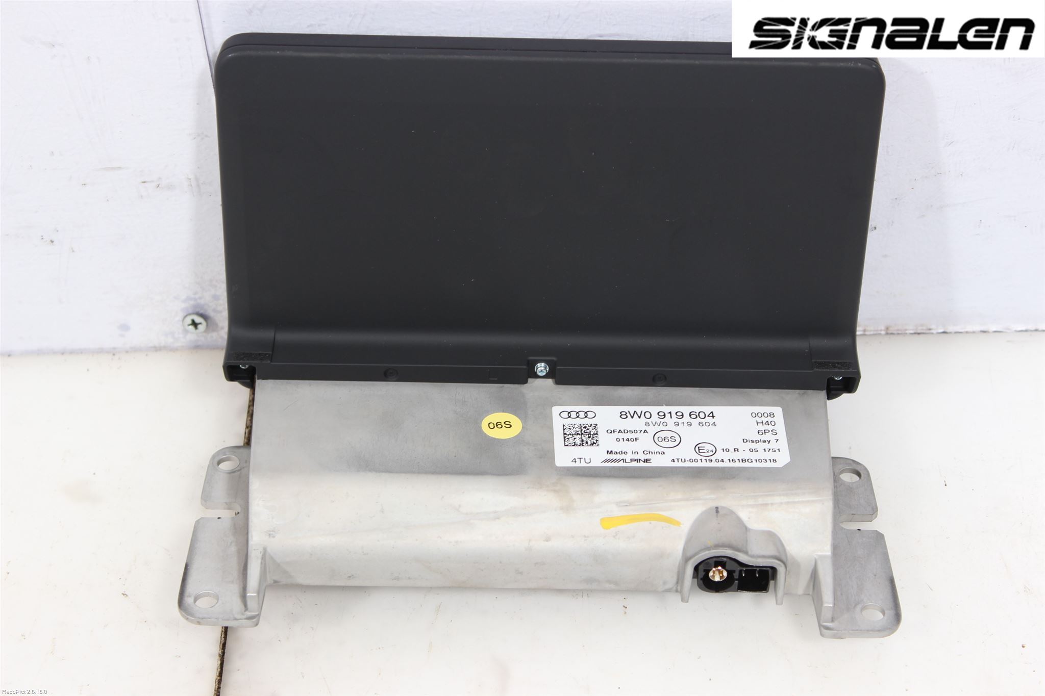 Audi A4/S4 B9 16-19 Multifunktionsdisplay