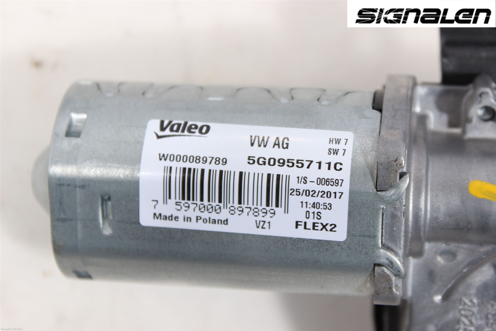 Volkswagen VW TIGUAN 16-24 Torkarmotor Baklucka