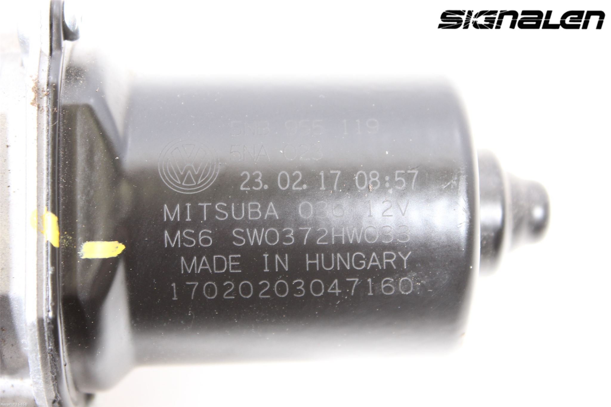 Volkswagen VW TIGUAN 16-24 Torkarmotor Vindruta