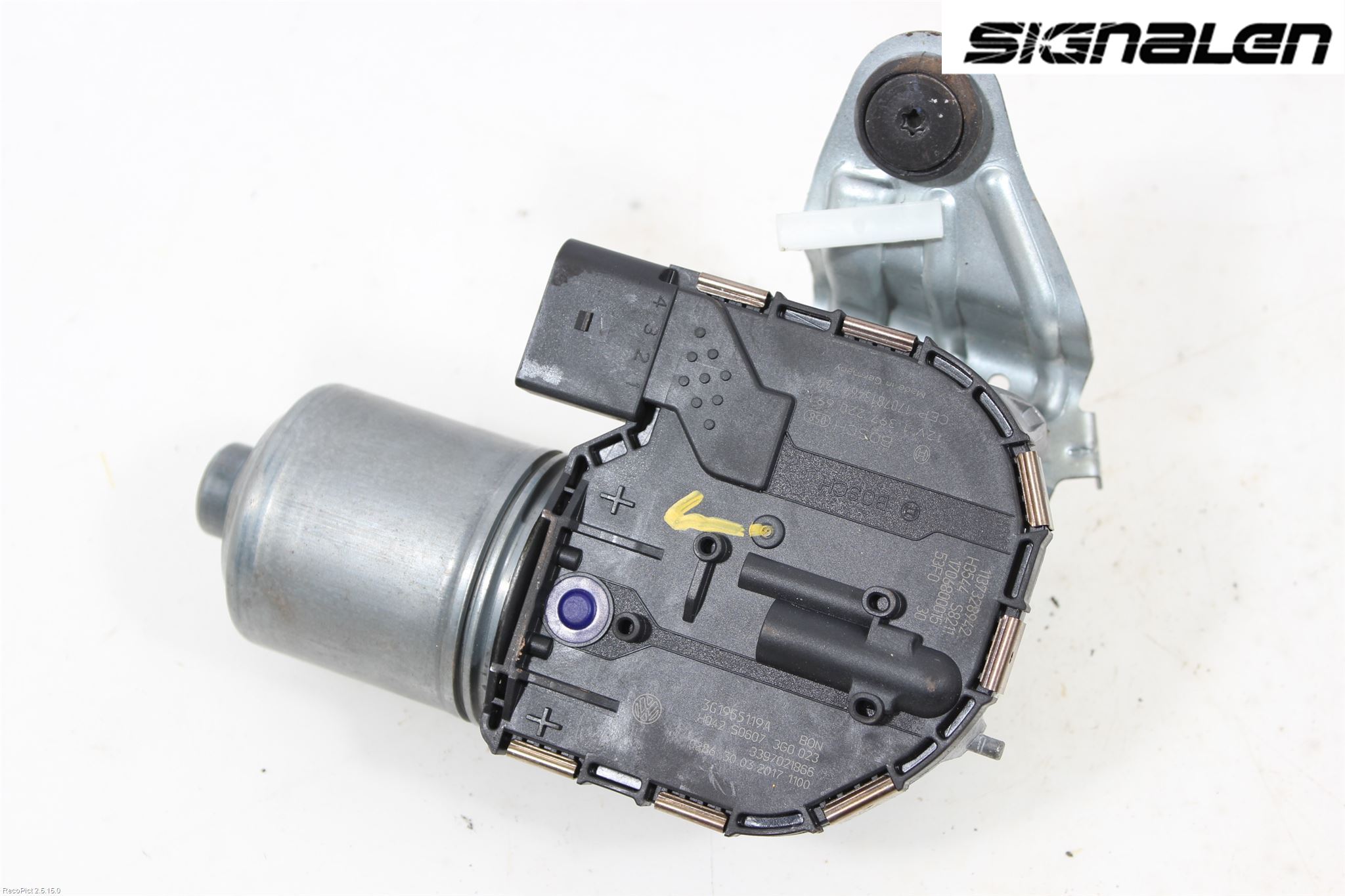 Volkswagen VW PASSAT 15-19 Torkarmotor Vindruta