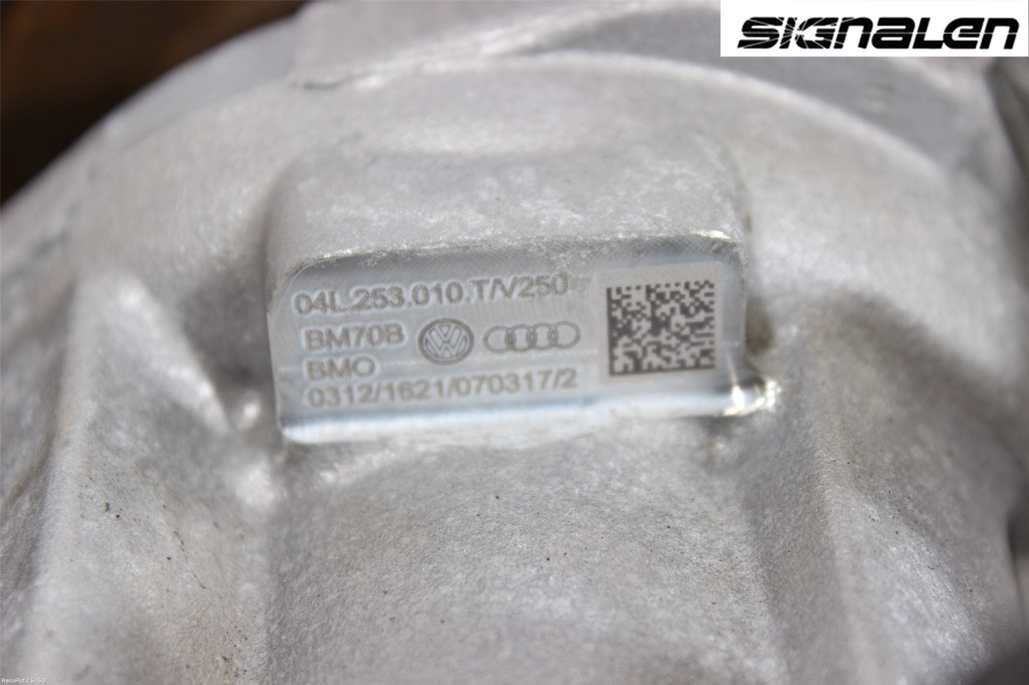 Volkswagen VW PASSAT 15-19 Turboaggregat