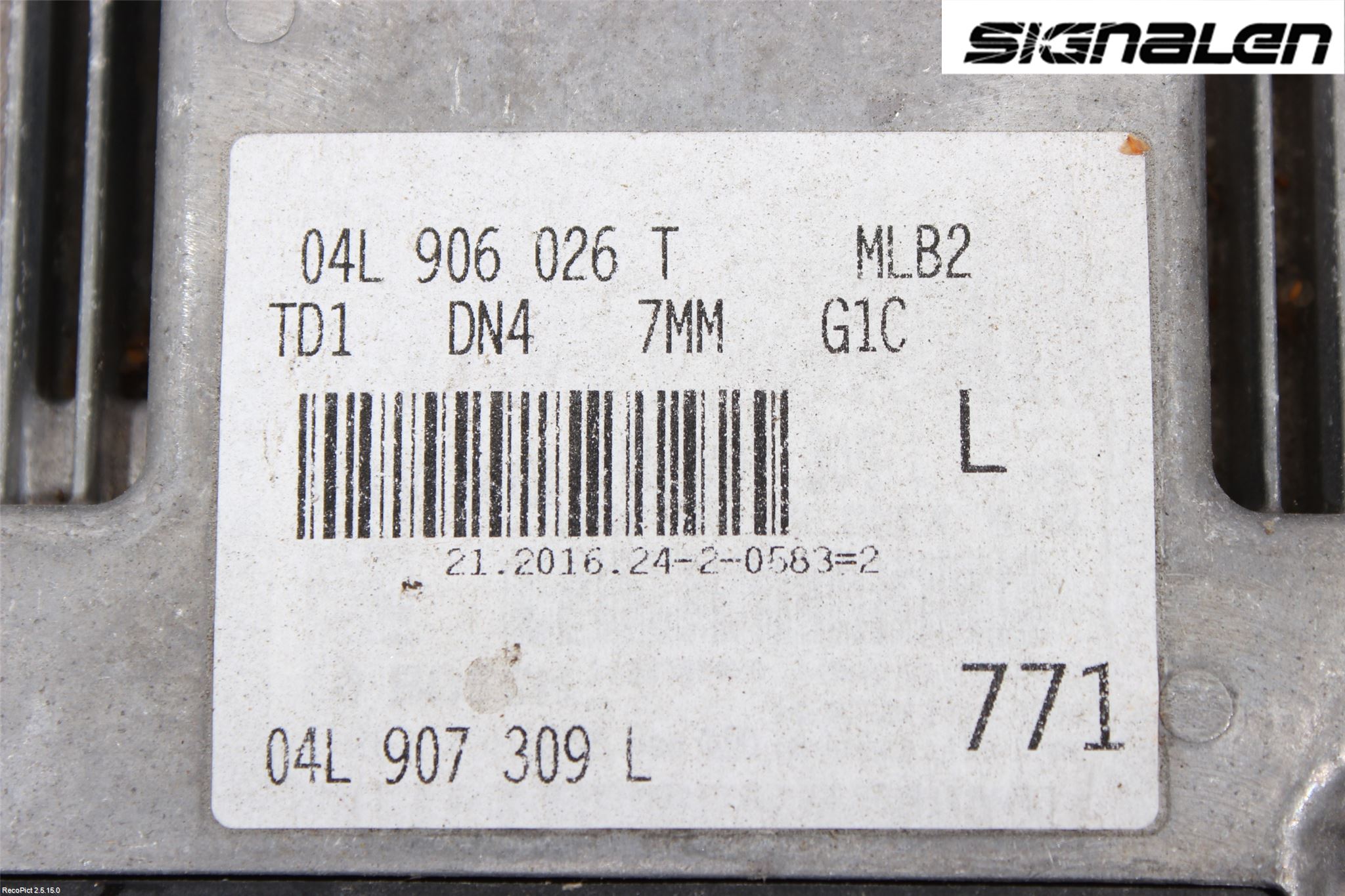 Audi A4/S4 B9 16-19 Styrenhet Insprut Bensin