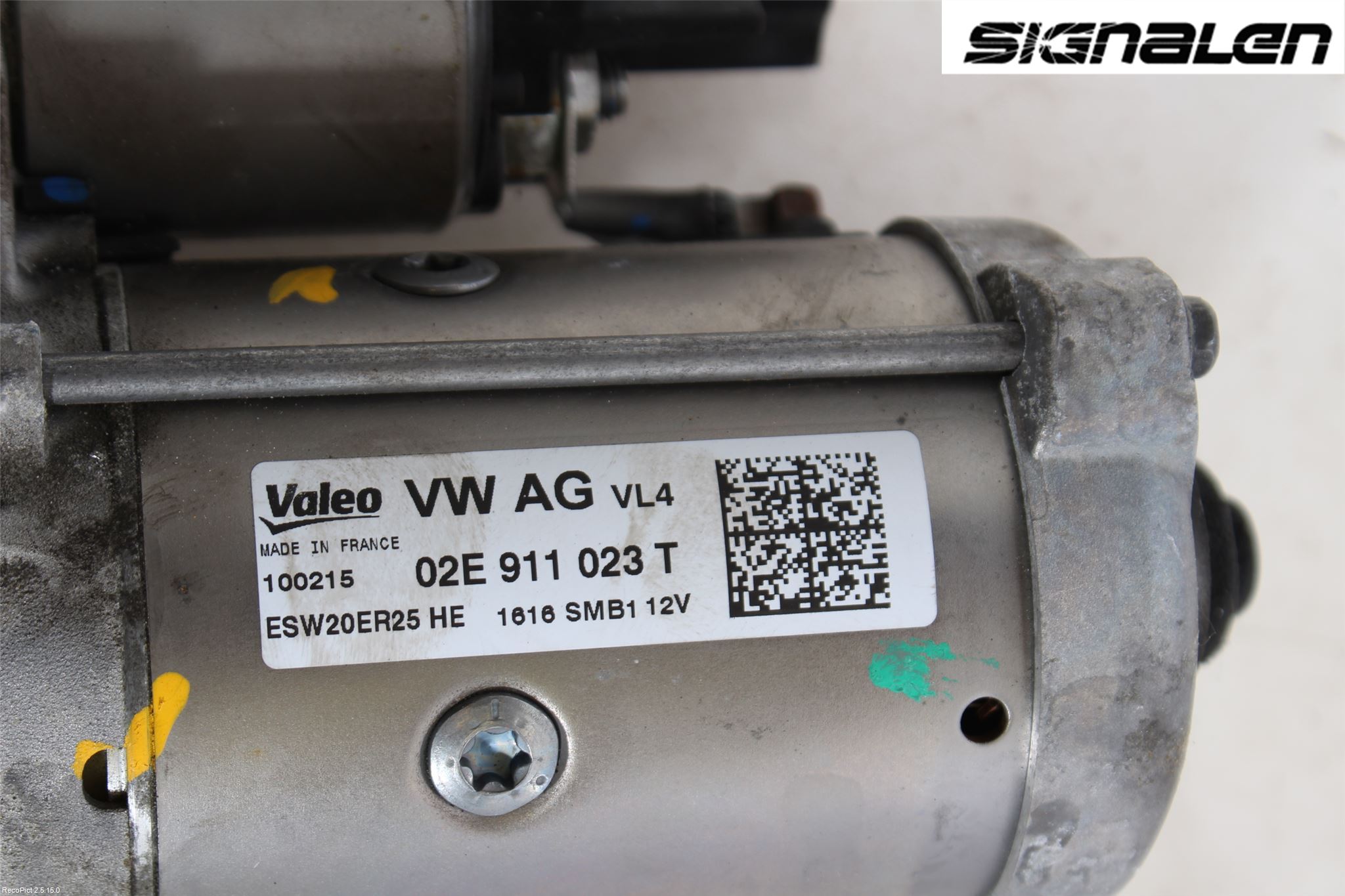 Volkswagen VW PASSAT 15-19 Startmotor Diesel
