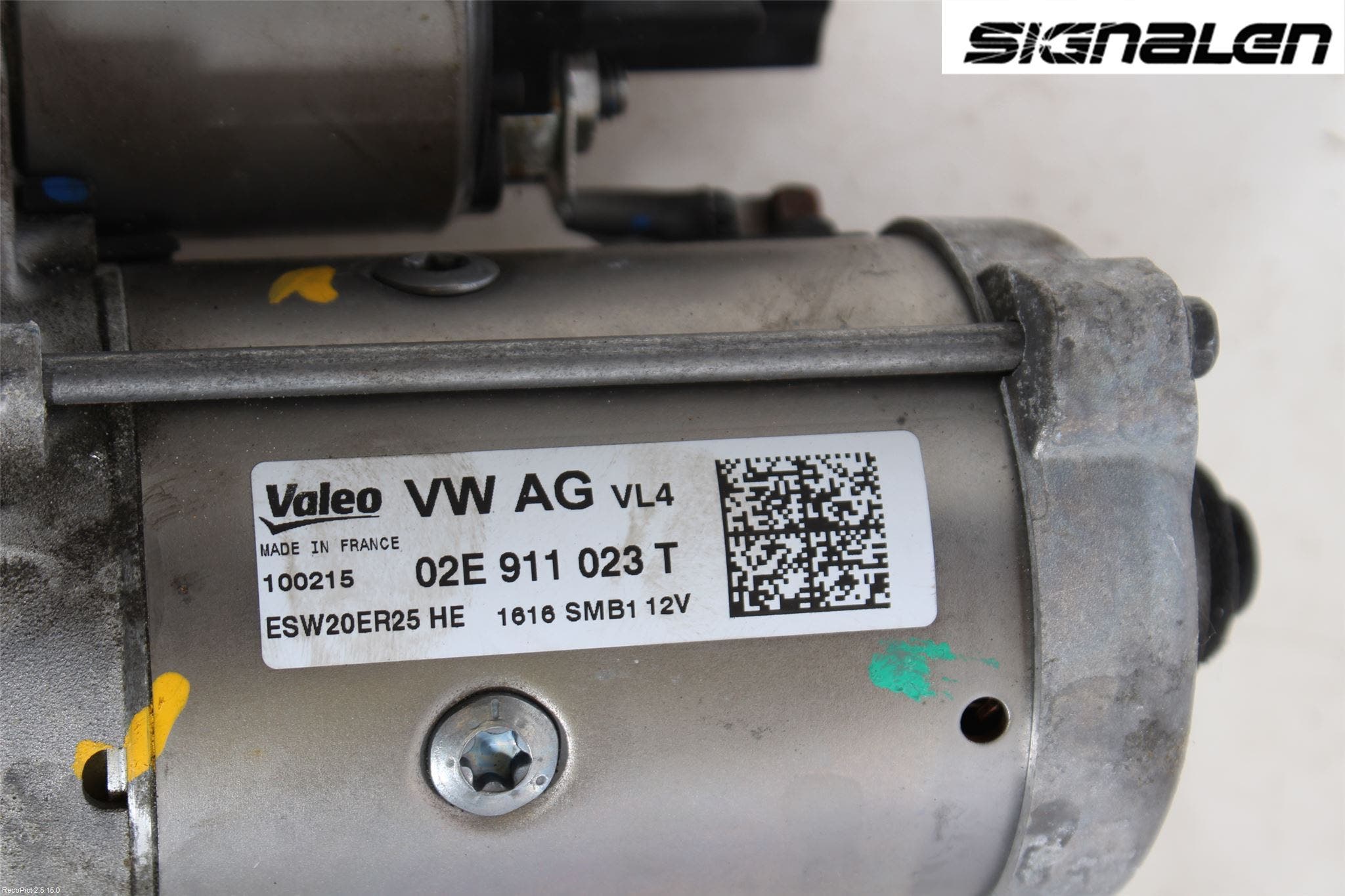 Volkswagen VW PASSAT 15-19 Startmotor Diesel