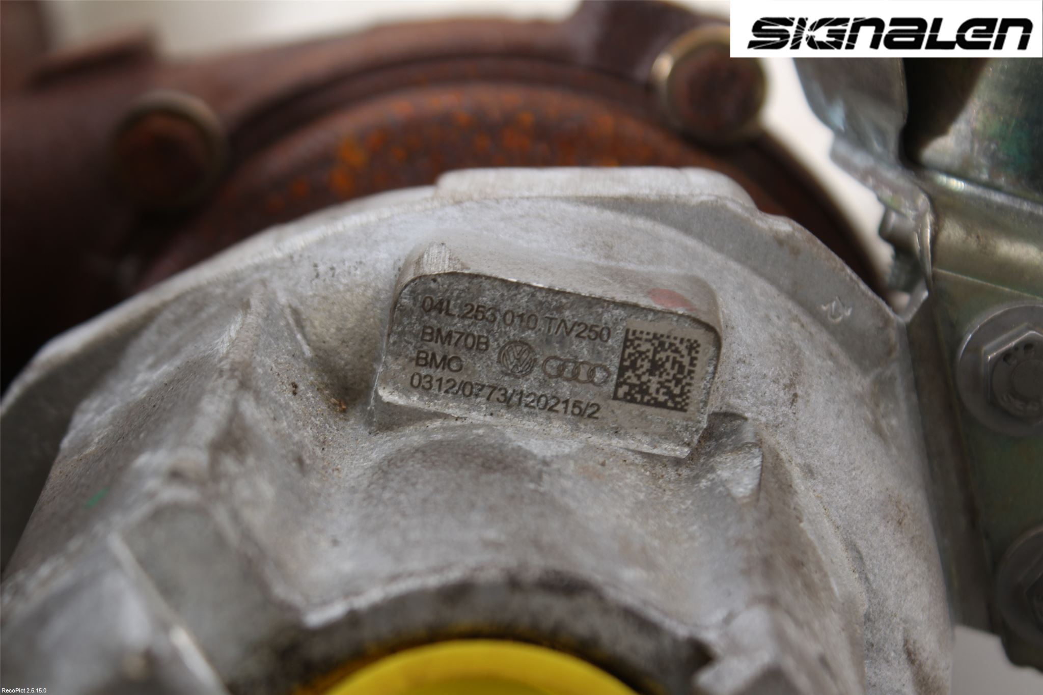 Volkswagen VW PASSAT 15-19 Turboaggregat