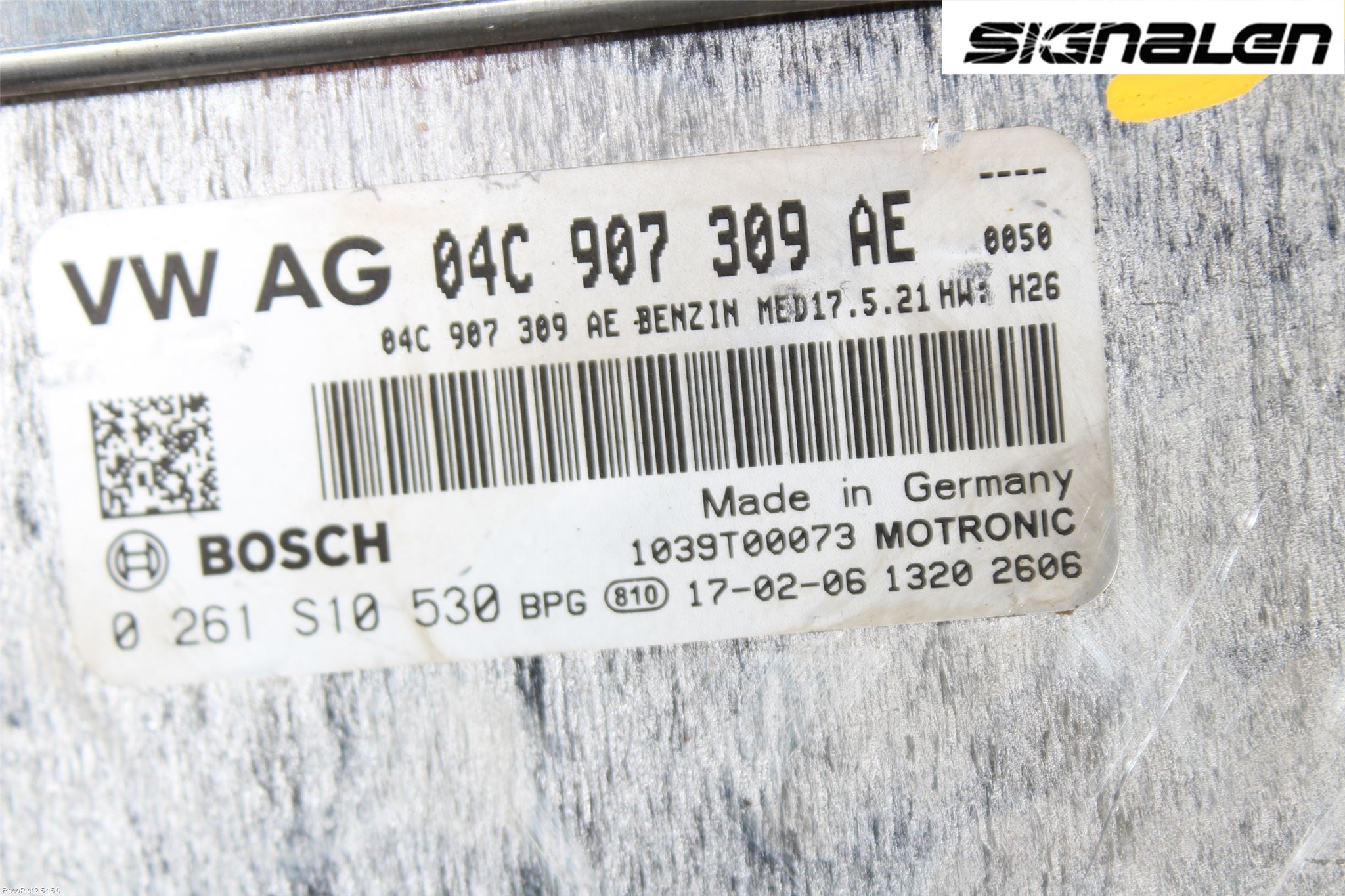Volkswagen VW GOLF / E-GOLF VII 13-20 Styrenhet Insprut Bensin