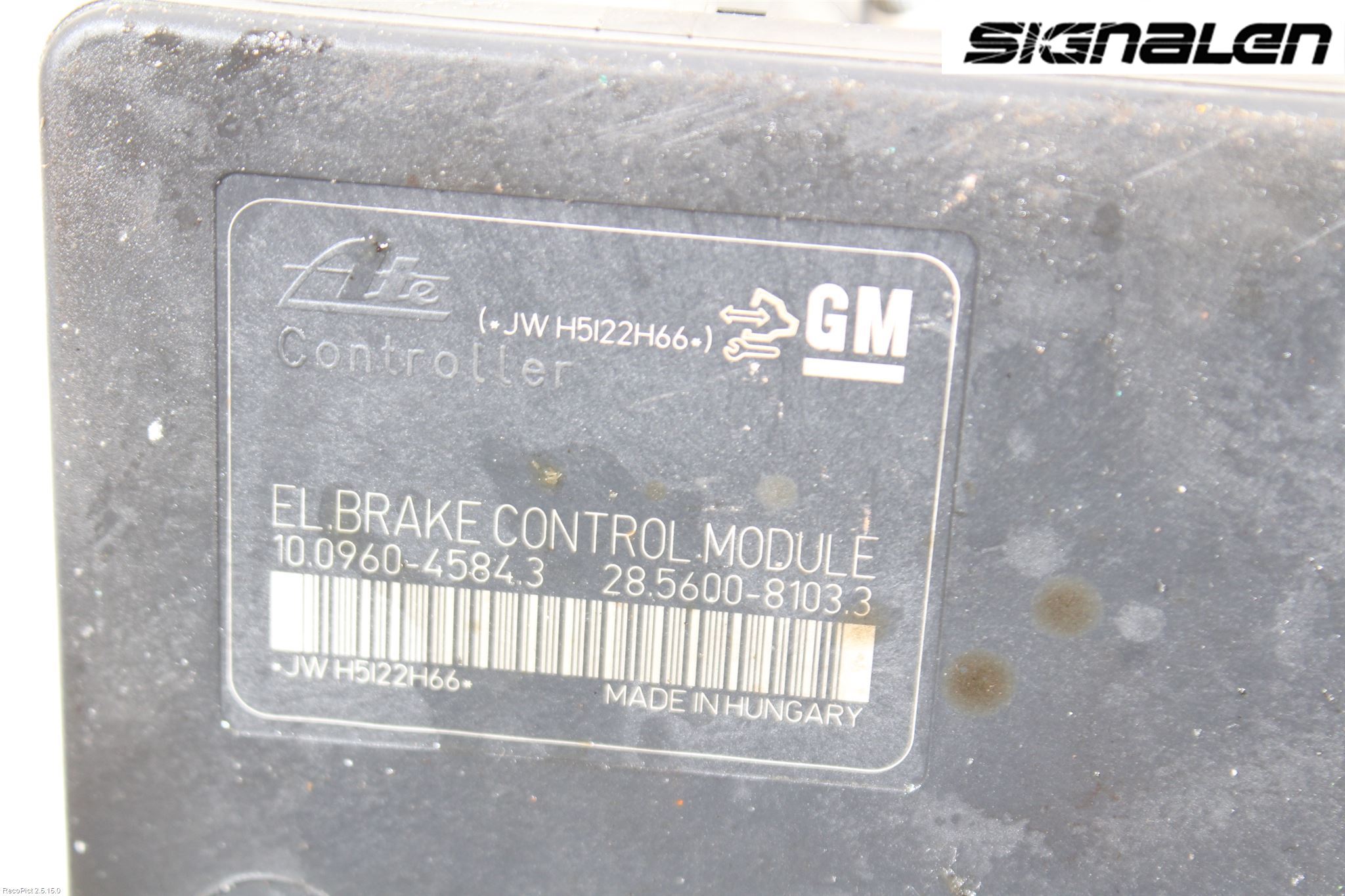 Opel ASTRA J 10-15 Abs Hydraulaggregat