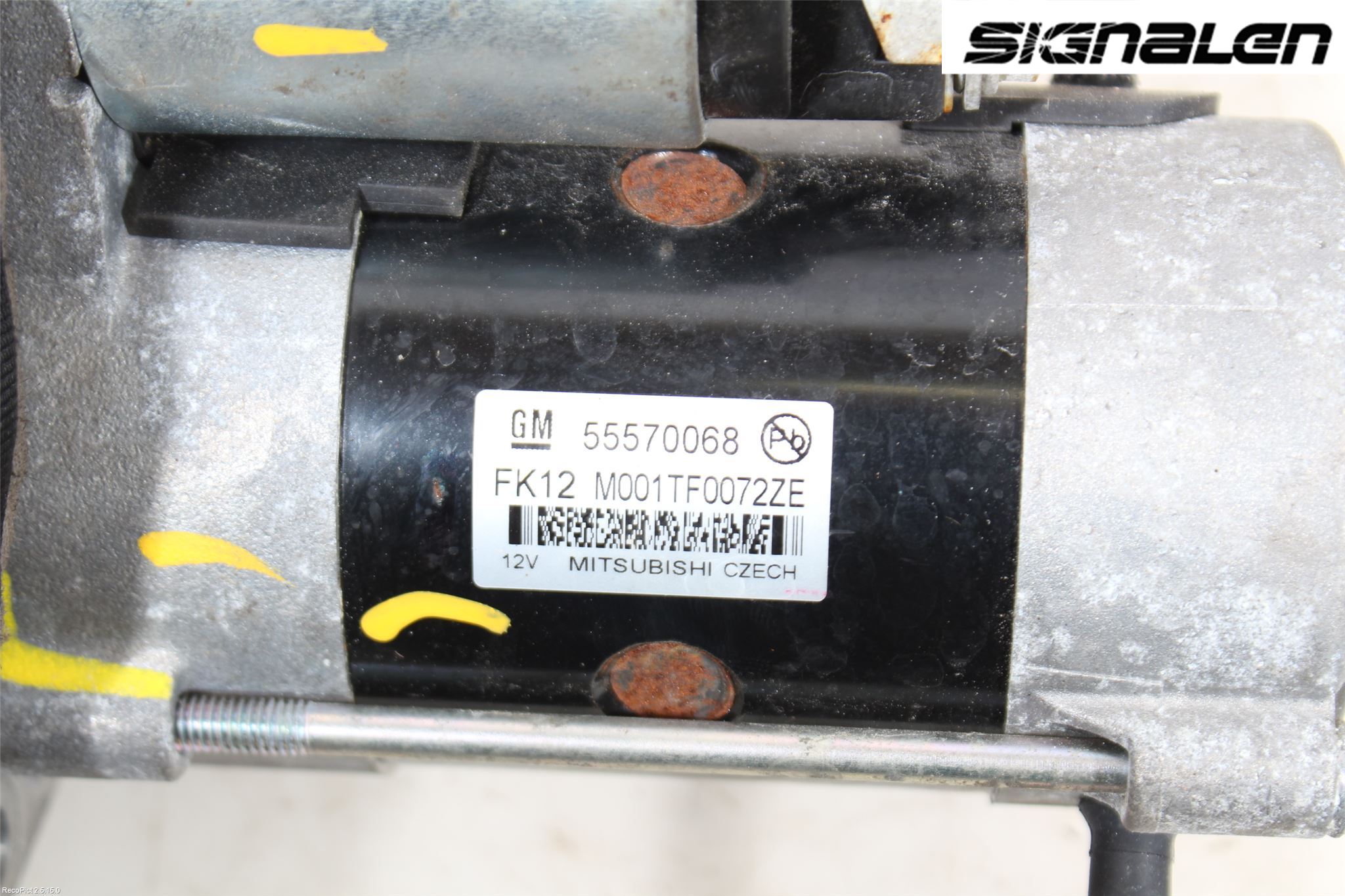 Opel ASTRA J 10-15 Startmotor Diesel