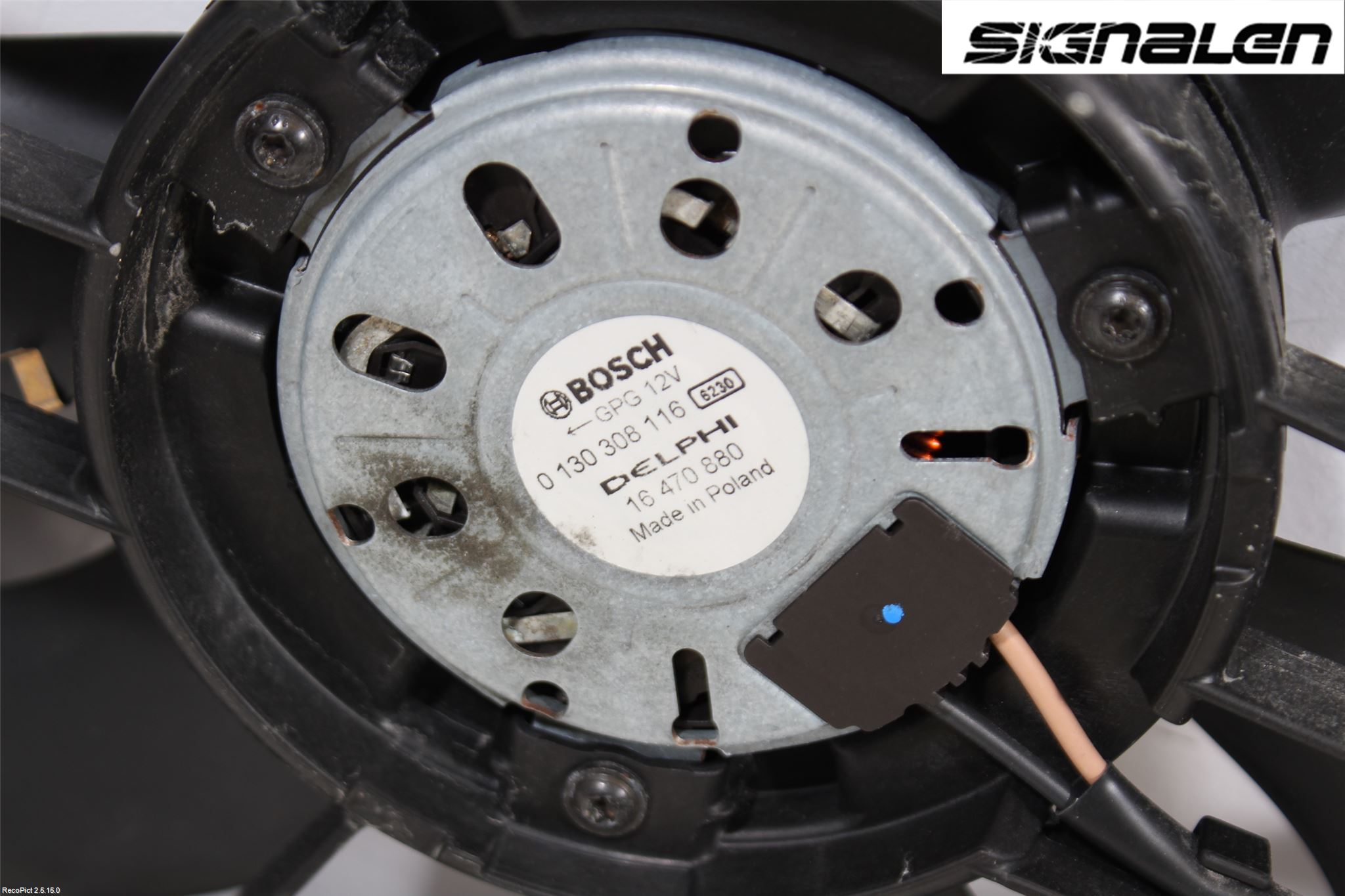 Opel ASTRA J 10-15 Kylfläkt El