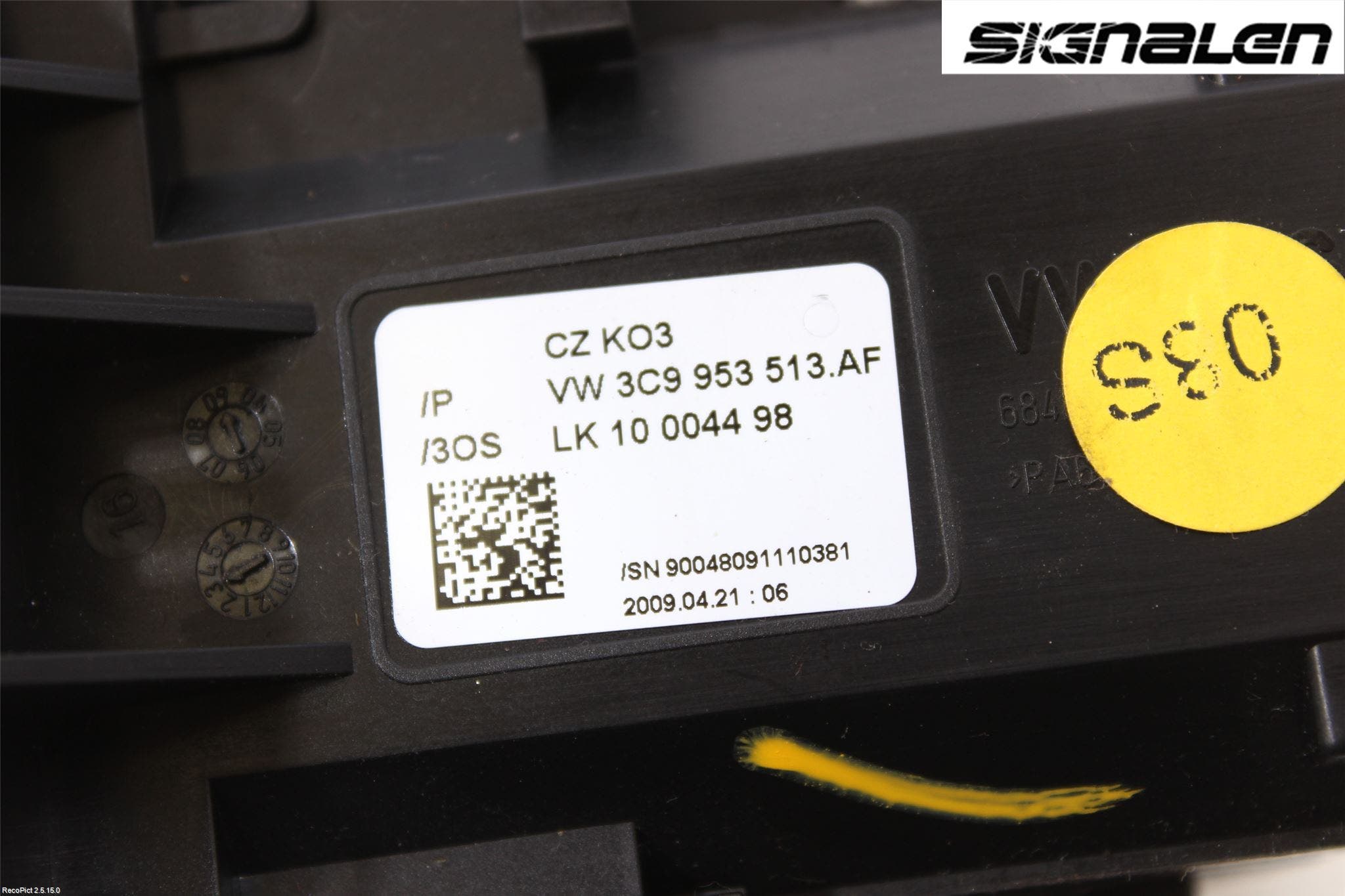 Volkswagen VW PASSAT 05-11 Spakcentral