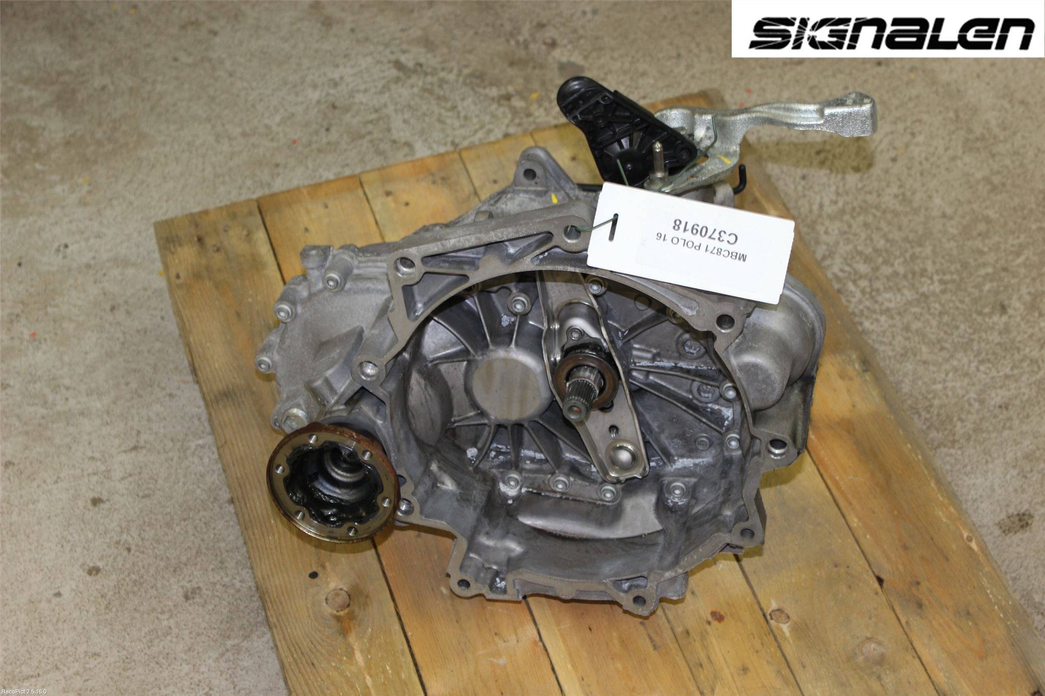 Volkswagen VW POLO 10-17 Växellåda Man 5 Vxl