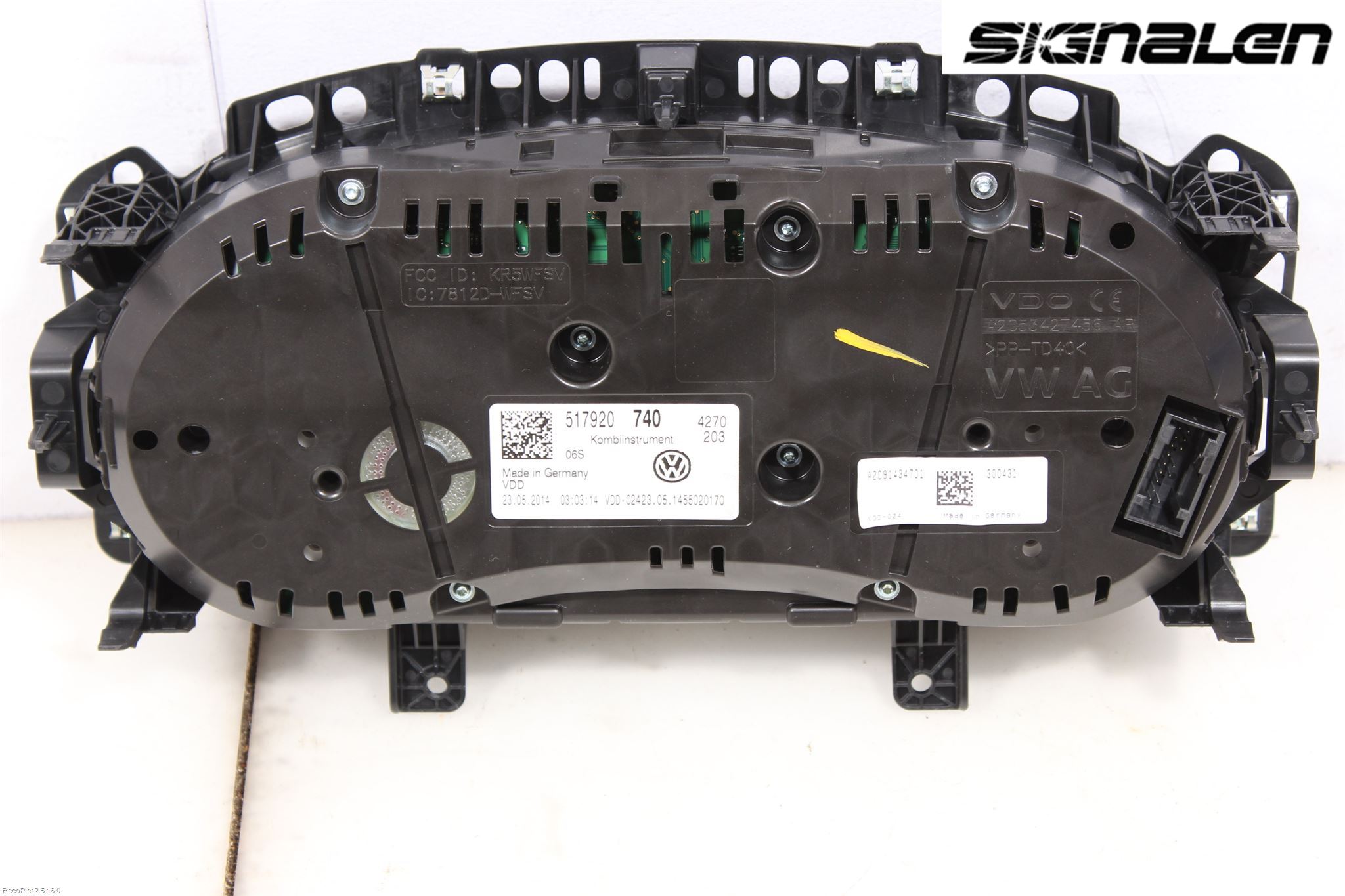 Volkswagen VW GOLF SPORTSVAN 15-20 Instrument Komb