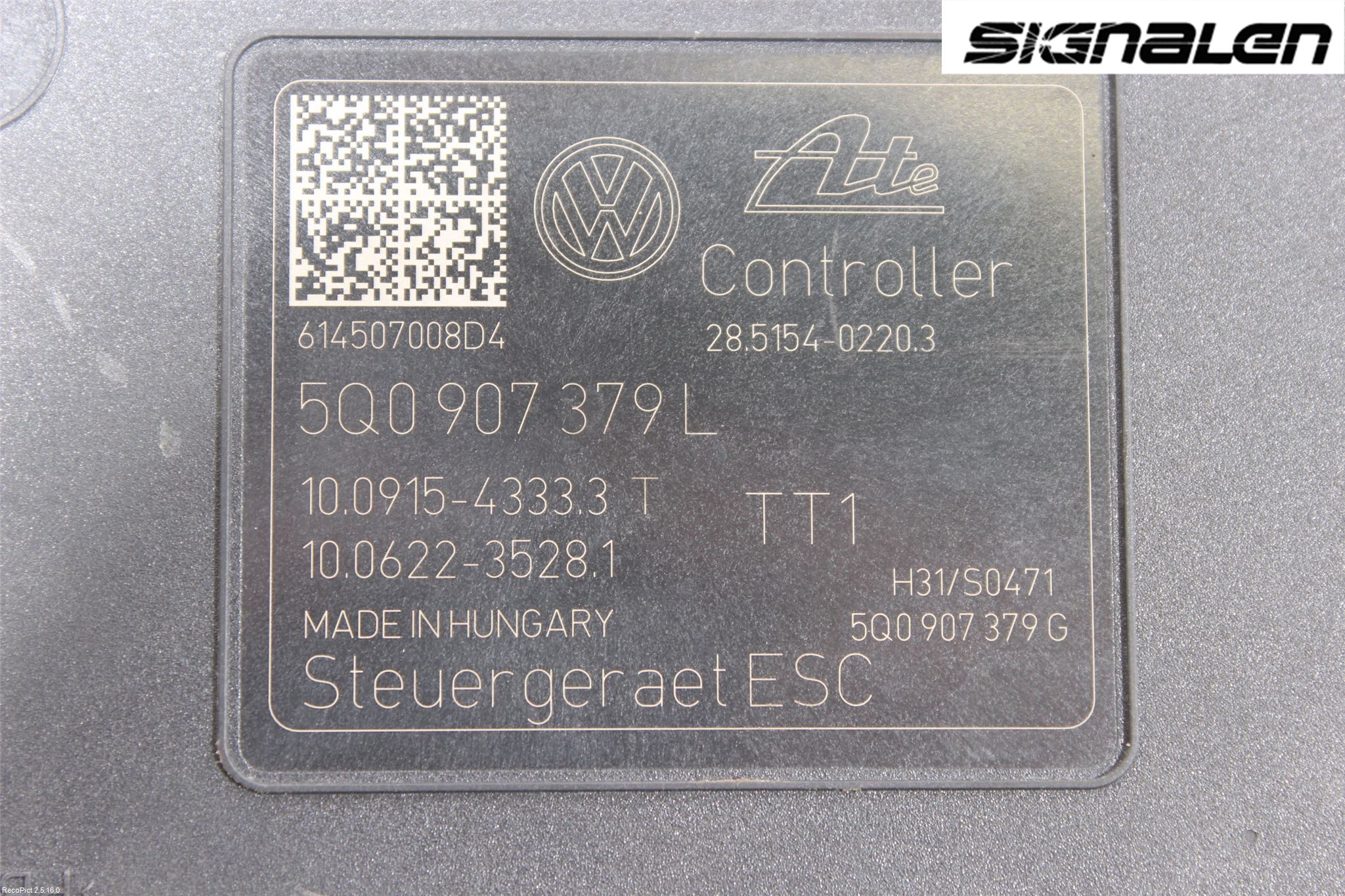 Volkswagen VW GOLF SPORTSVAN 15-20 Abs Hydraulaggregat
